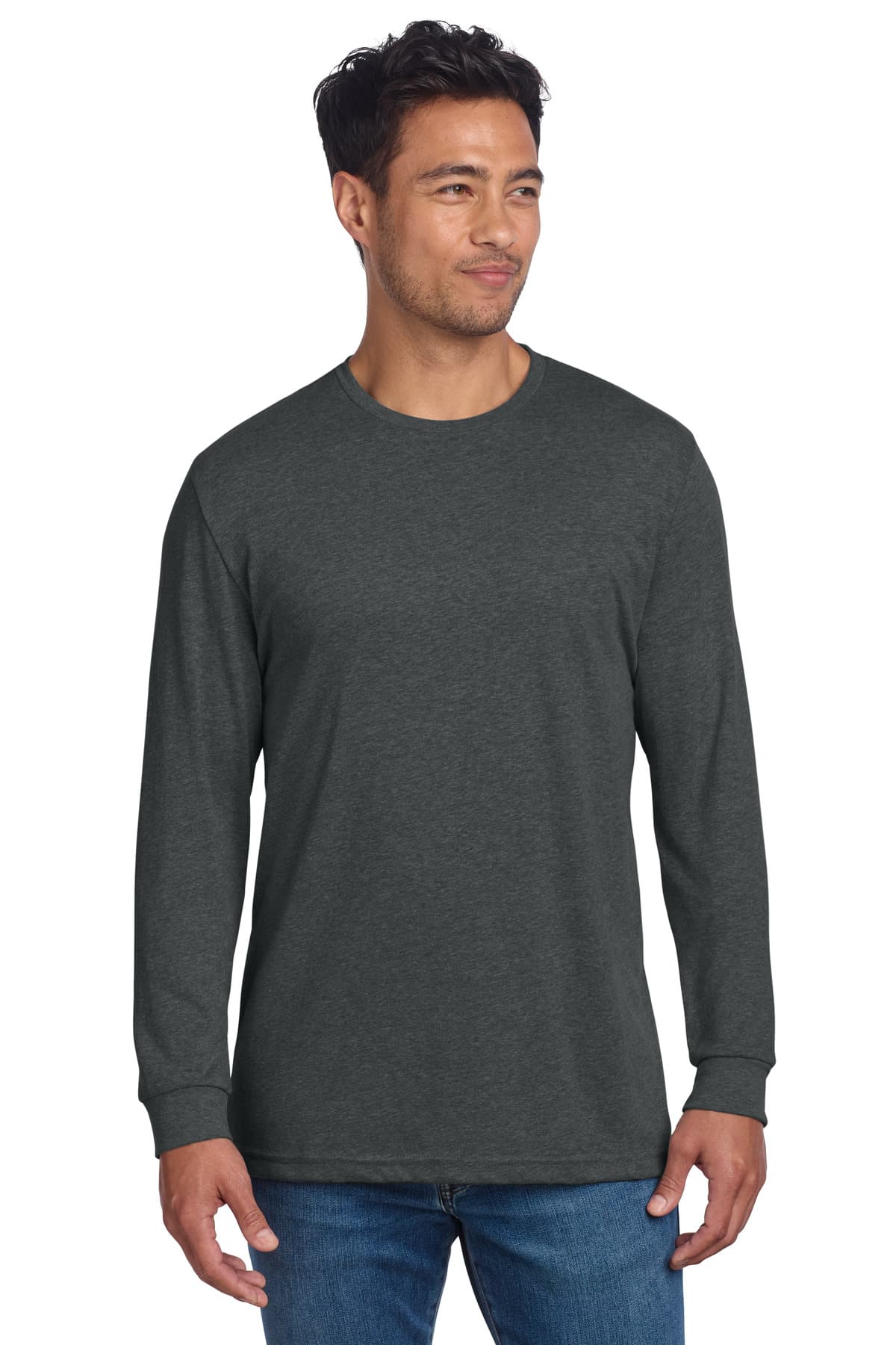 Next Level Apparel ® Adult CVC Long Sleeve Tee NL6211 thumbnail 4