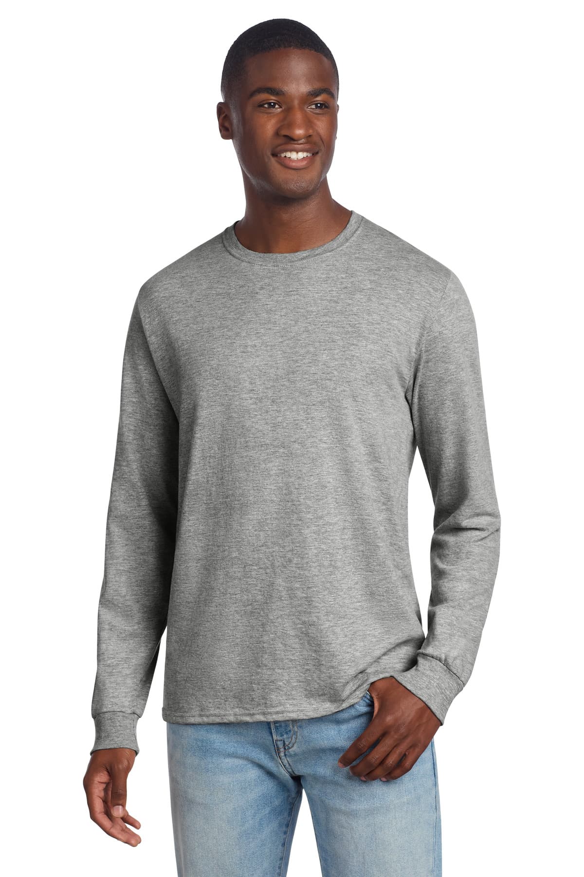 Jerzees ® Premium Blend Ring Spun Long Sleeve T-Shirt 560LS thumbnail 5