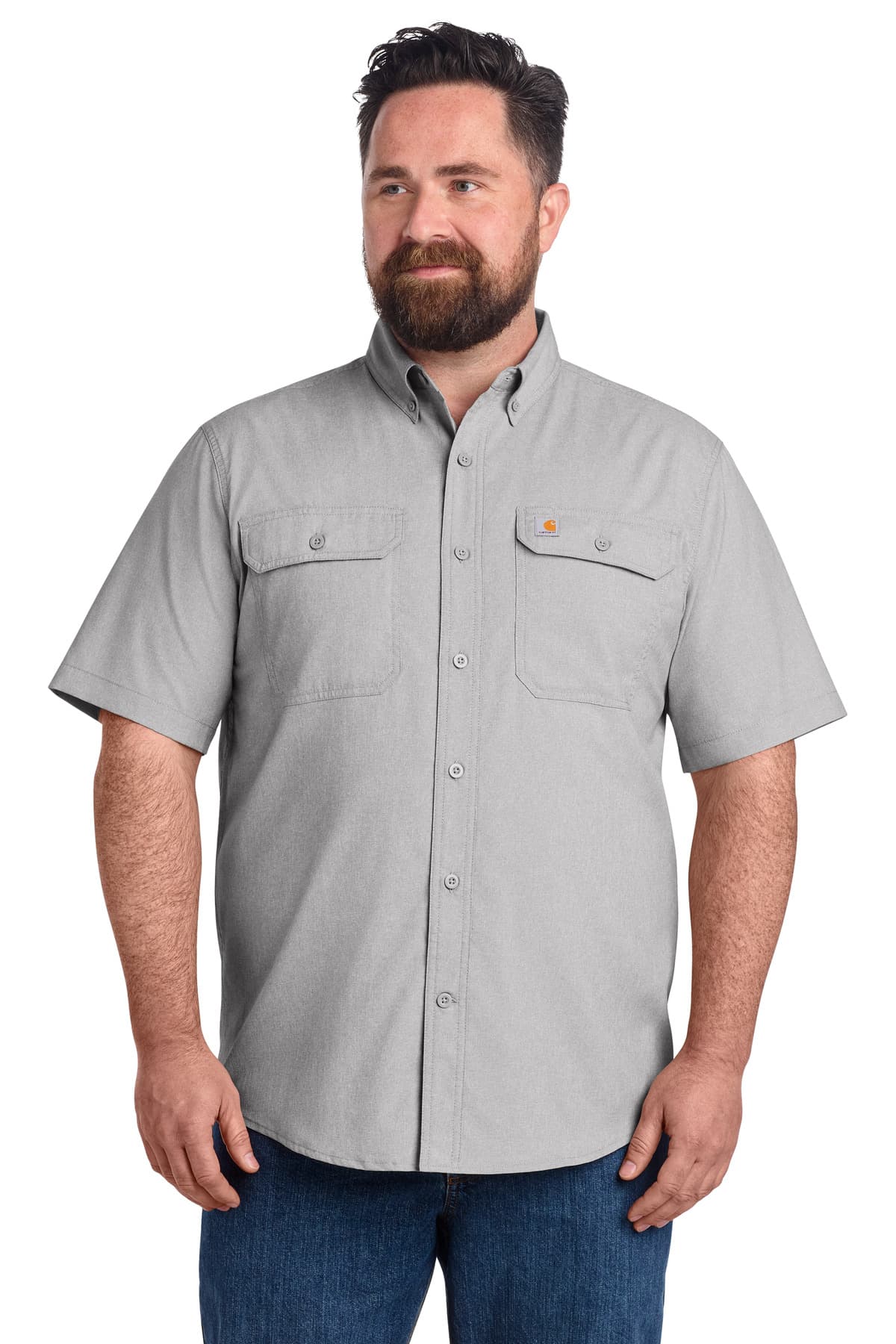 Carhartt Force ® Solid Short Sleeve Shirt CT105292 thumbnail 2