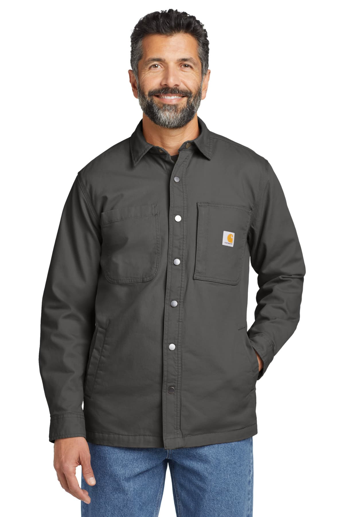 Carhartt ® Rugged Flex ® Fleece-Lined Shirt Jac CT105532 thumbnail 4