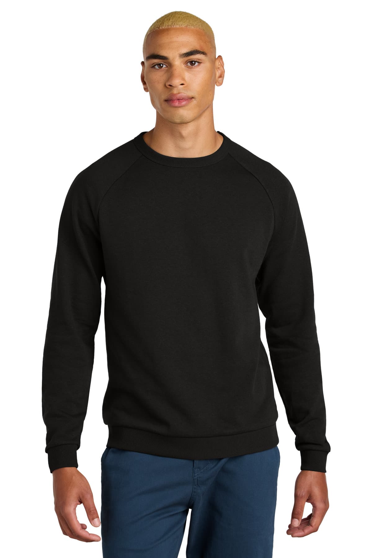 District ® Perfect Tri ® Fleece Crewneck Sweatshirt DT1304 thumbnail 2