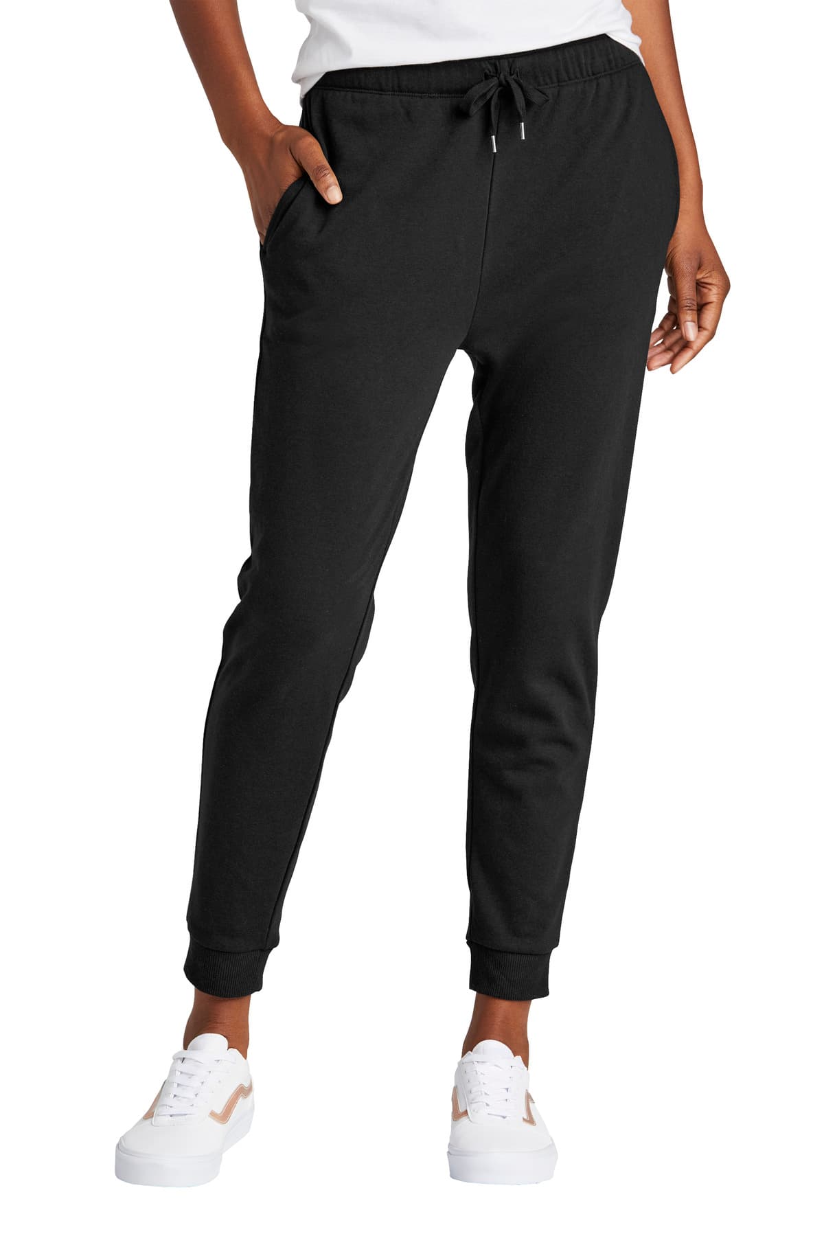 District ® Women's Perfect Tri ® Fleece Jogger DT1310 thumbnail 2