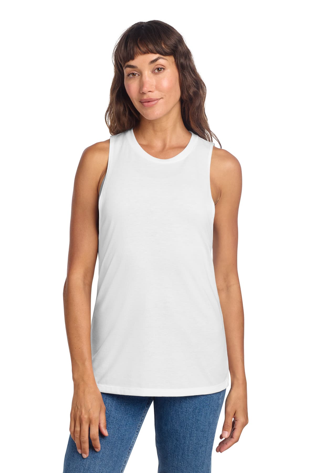 District ® Women's Perfect Tri ® Muscle Tank DT153 thumbnail 5
