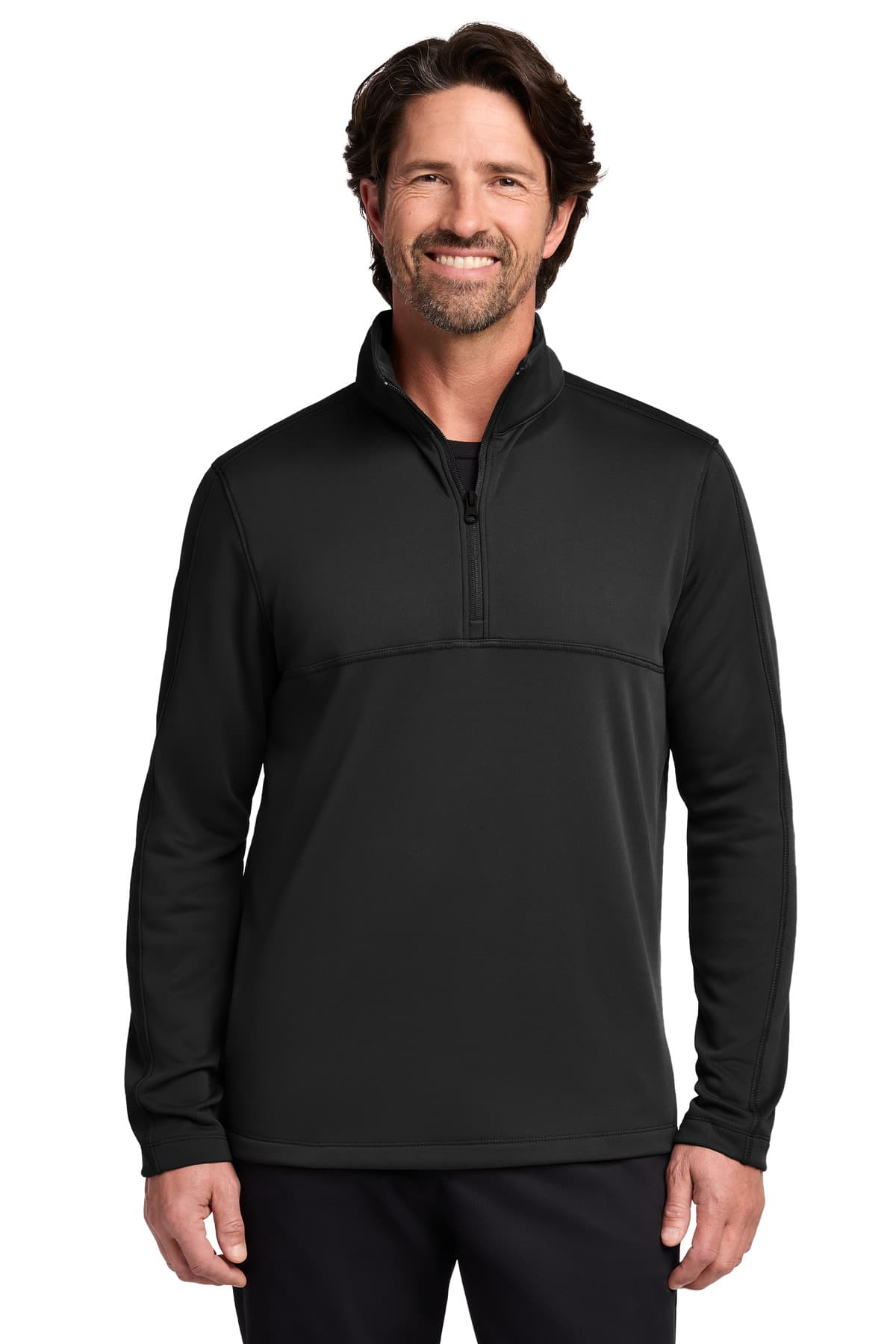 Port Authority ® Smooth Fleece 1/4-Zip F804 thumbnail 2