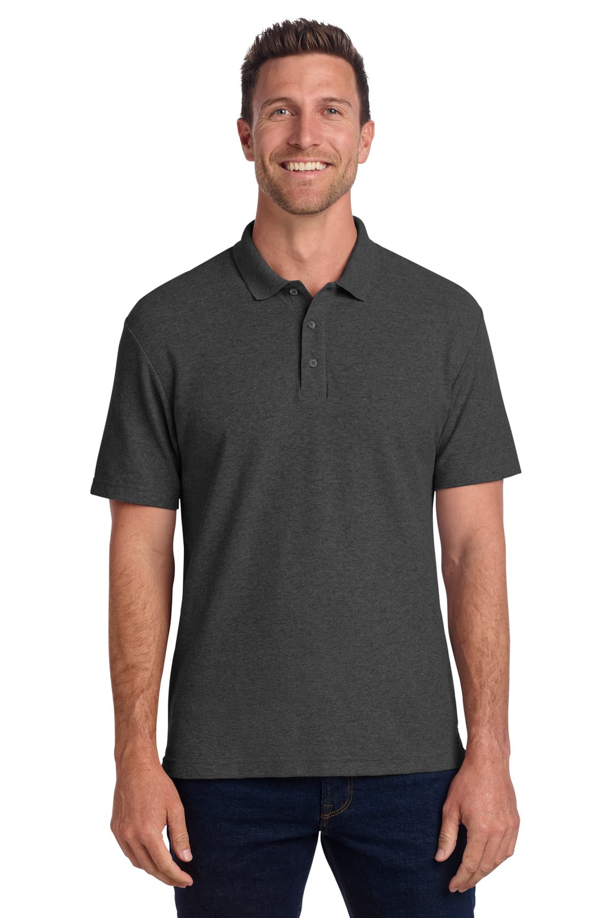 Port Authority ® C-FREE ® Cotton Blend Pique Polo K867 thumbnail 4