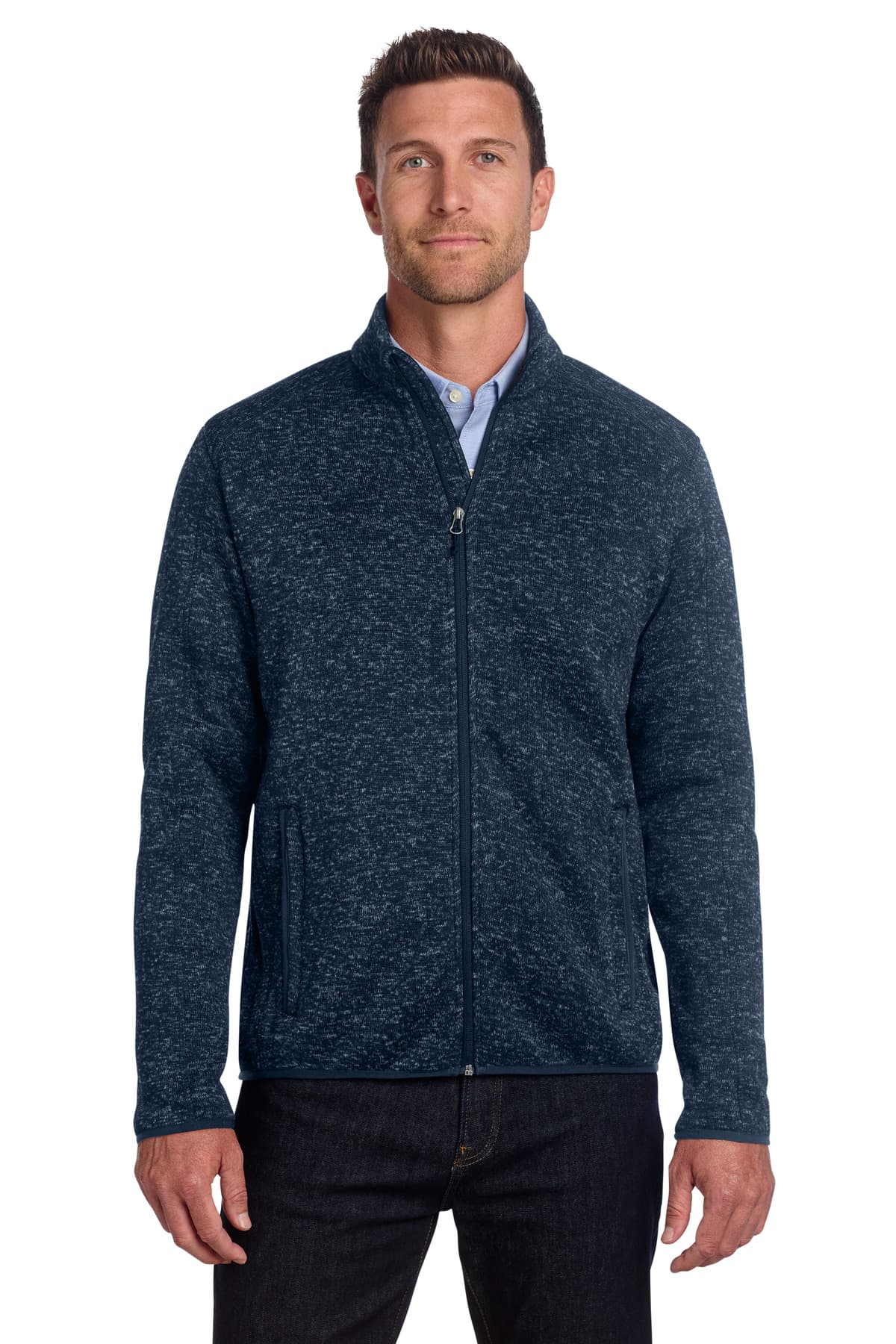Port Authority ® Sweater Fleece Jacket. F232 thumbnail 5