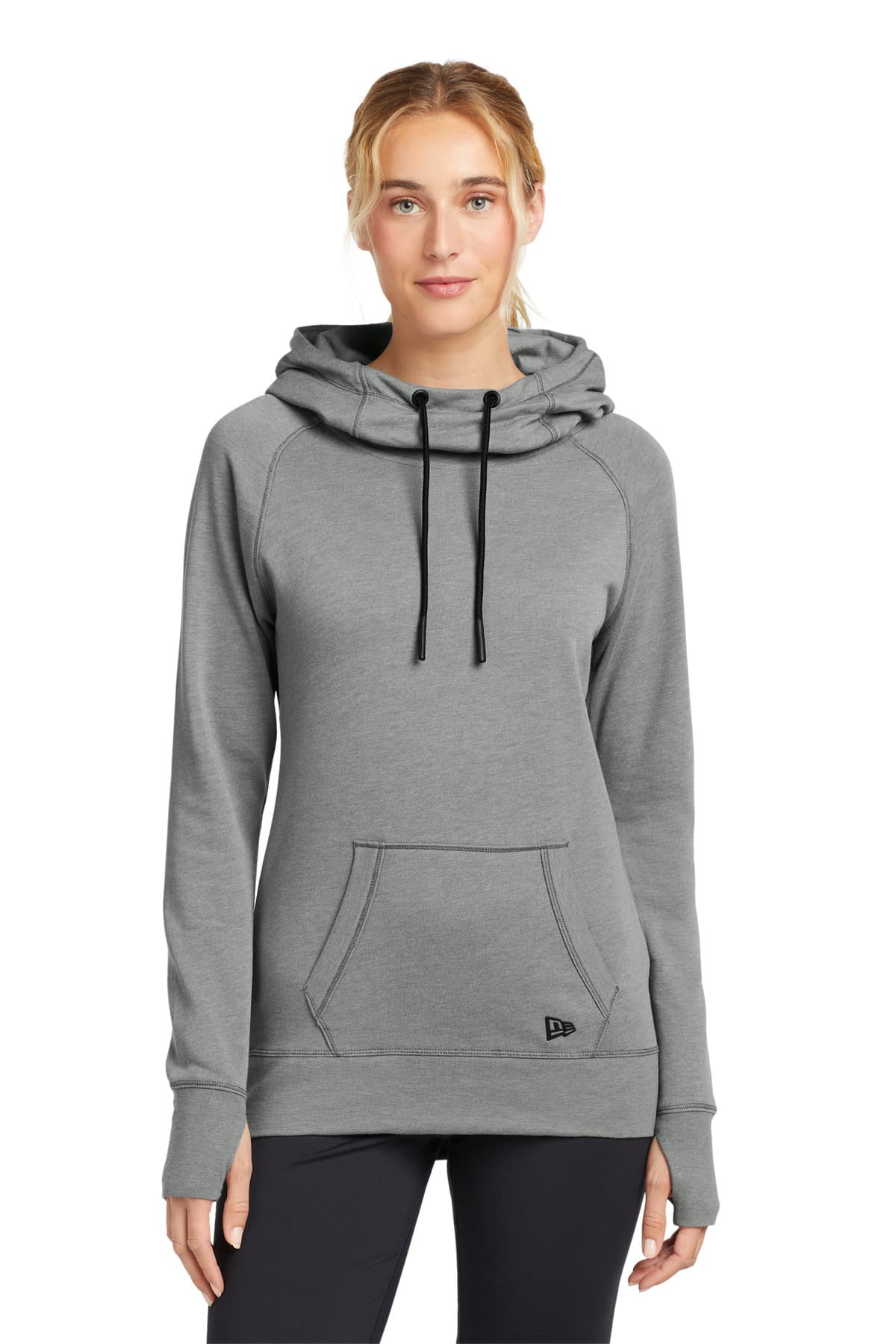 New Era ® Women's Tri-Blend Fleece Pullover Hoodie. LNEA510 thumbnail 5