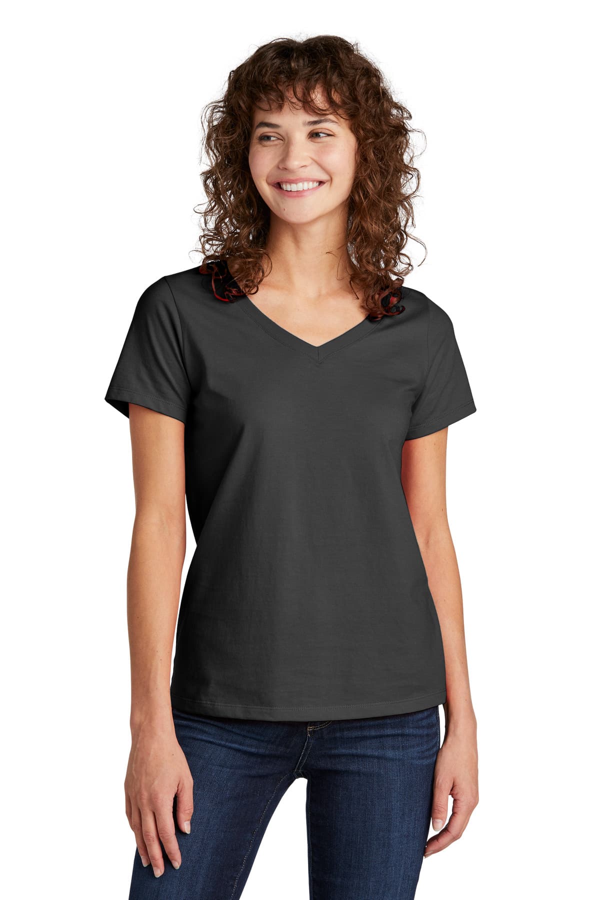 Volunteer Knitwear  Women's Daily V-Neck Tee LVL45V thumbnail 3