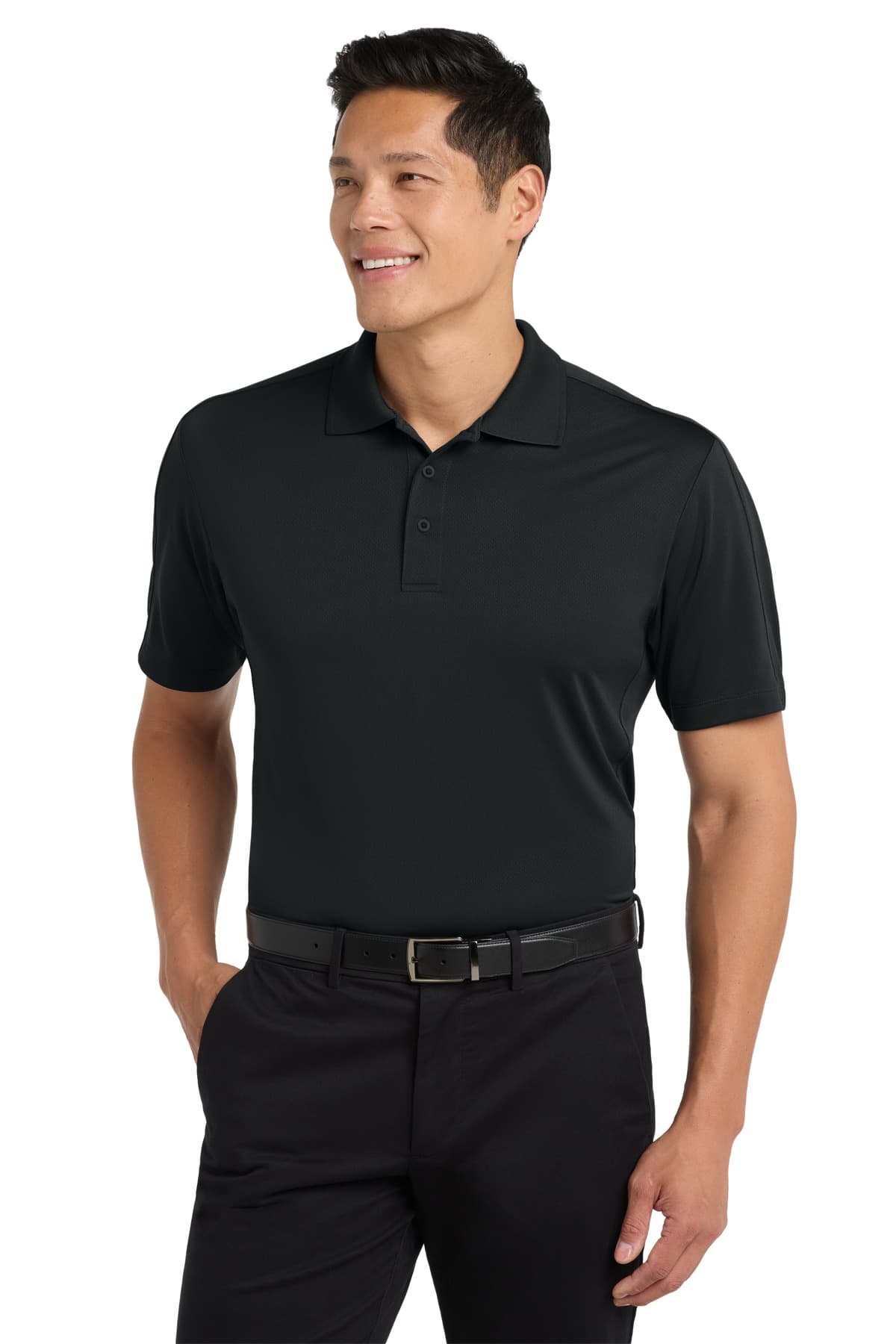 Port Authority ® Diamond Jacquard Polo. K569 thumbnail 2