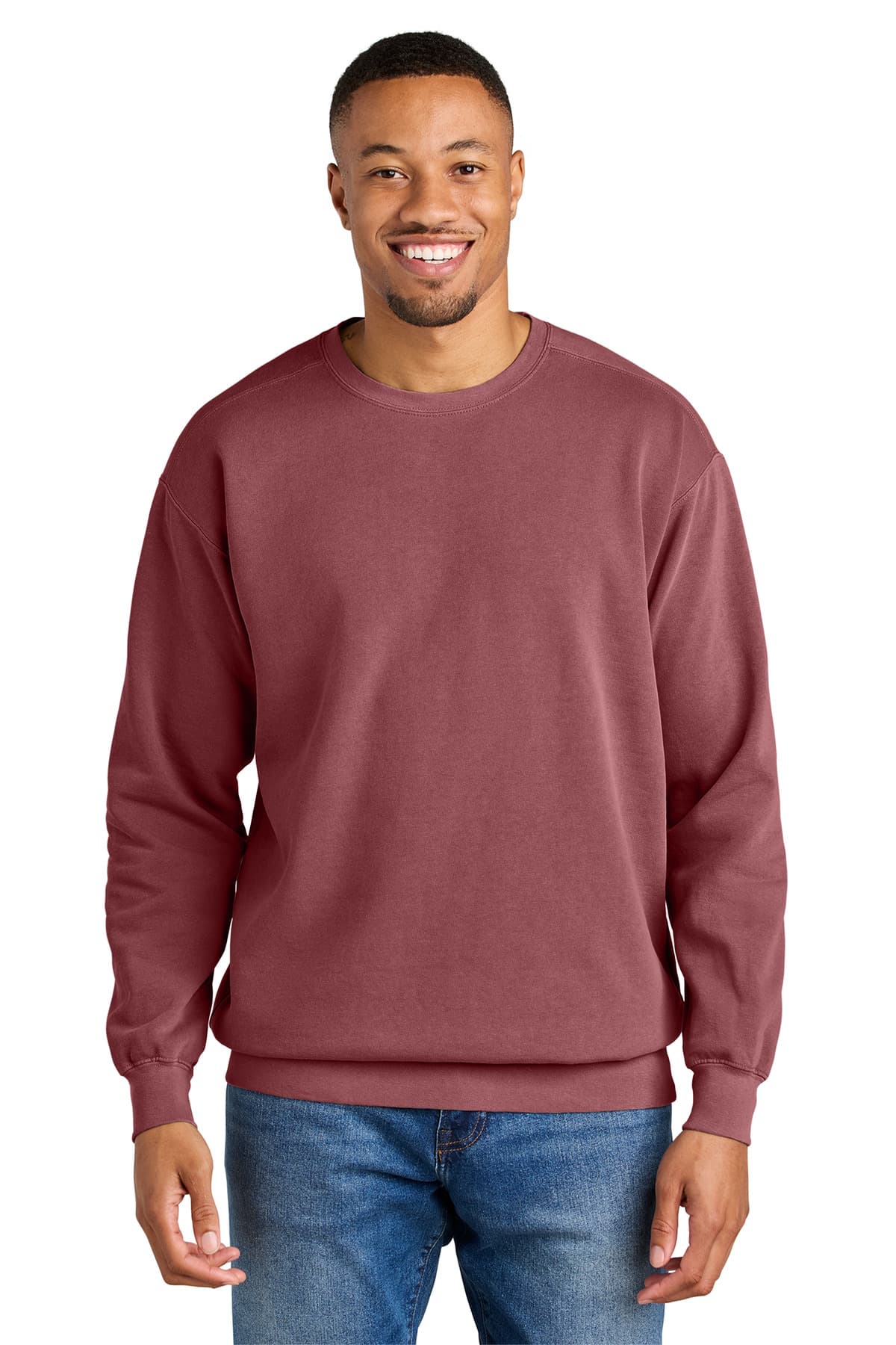COMFORT COLORS ® Ring Spun Crewneck Sweatshirt. 1566 thumbnail 2