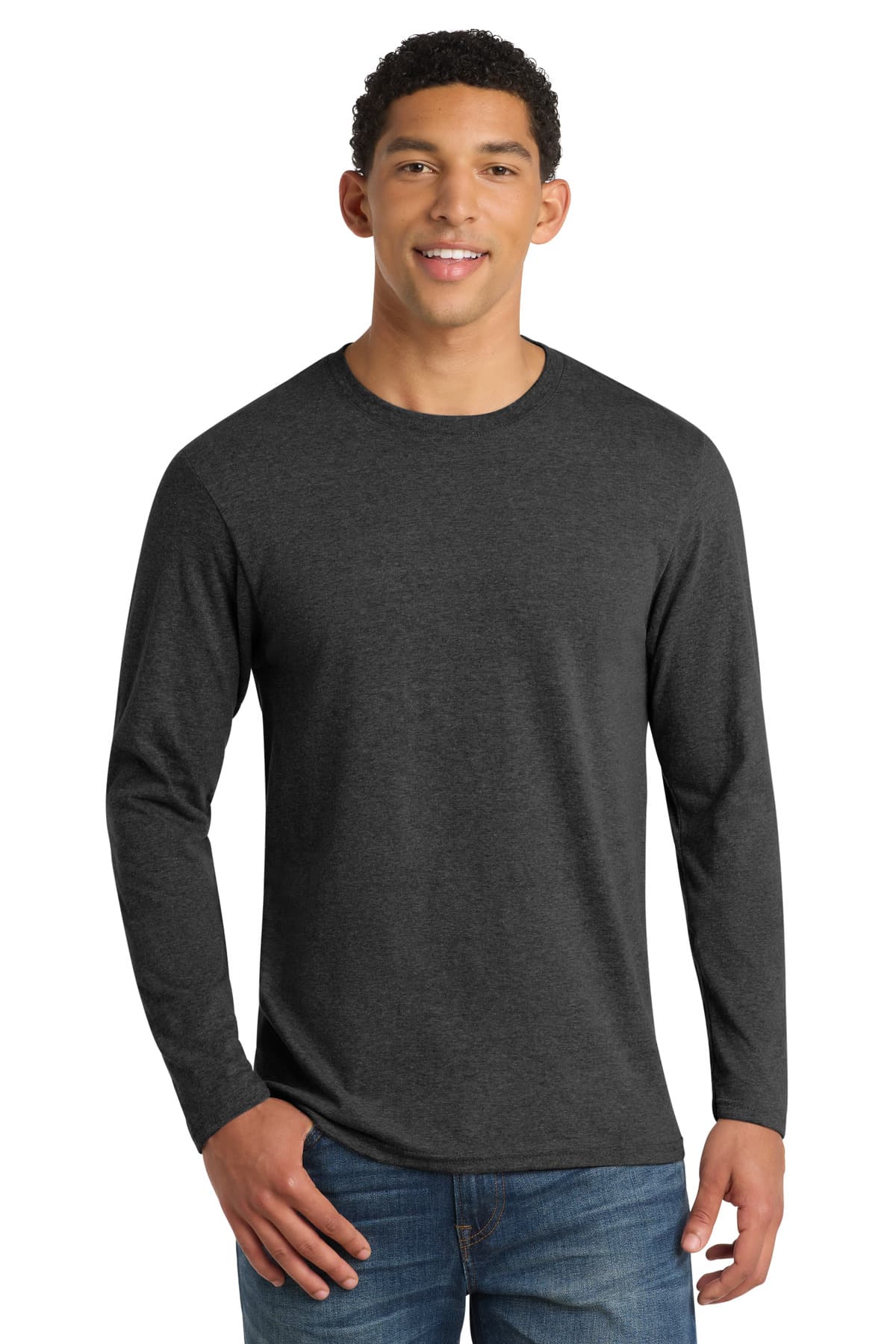 Port & Co  Long Sleeve Fan Favorite  Blend Tee. PC455LS thumbnail 2