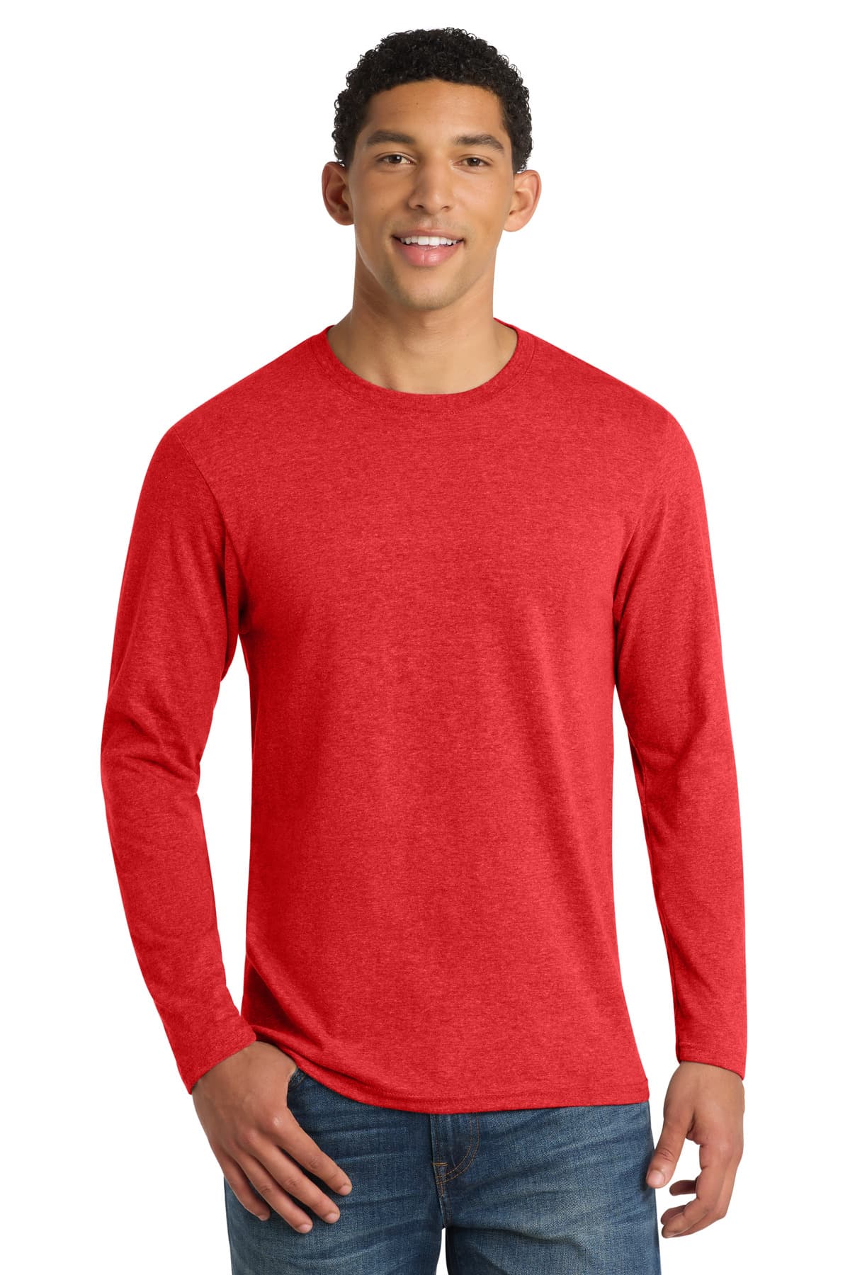 Port & Co  Long Sleeve Fan Favorite  Blend Tee. PC455LS thumbnail 3
