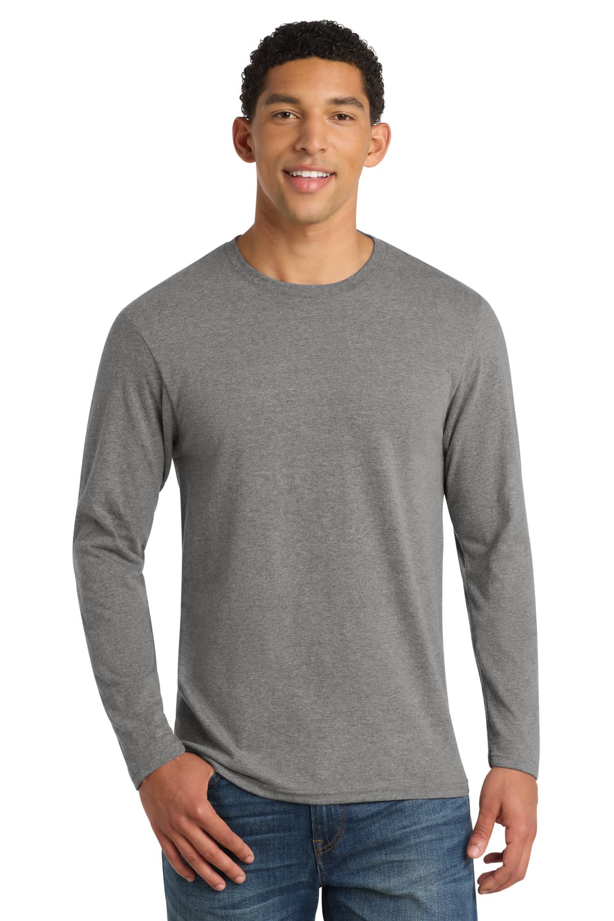 Port & Co  Long Sleeve Fan Favorite  Blend Tee. PC455LS thumbnail 4