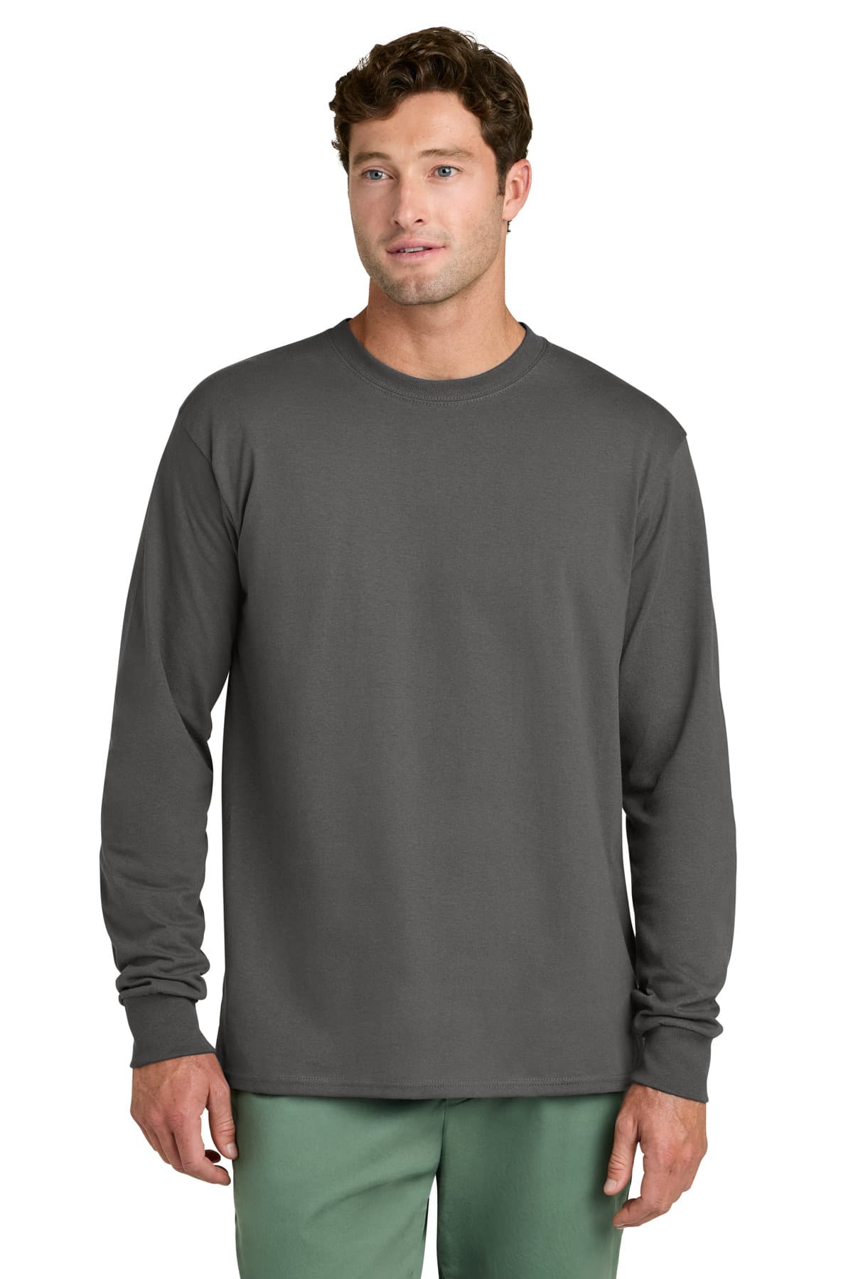 Port & Co  Long Sleeve Core Cotton Tee. PC54LS thumbnail 5