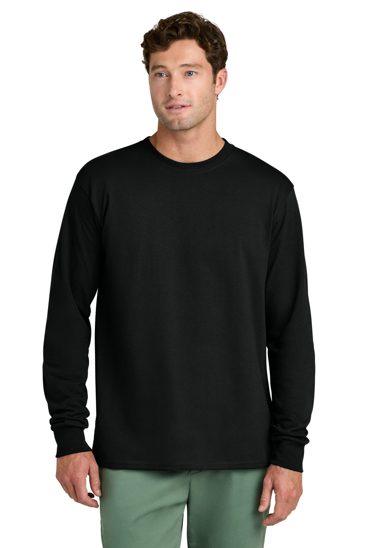 Port & Co  Long Sleeve Core Cotton Tee. PC54LS thumbnail 4