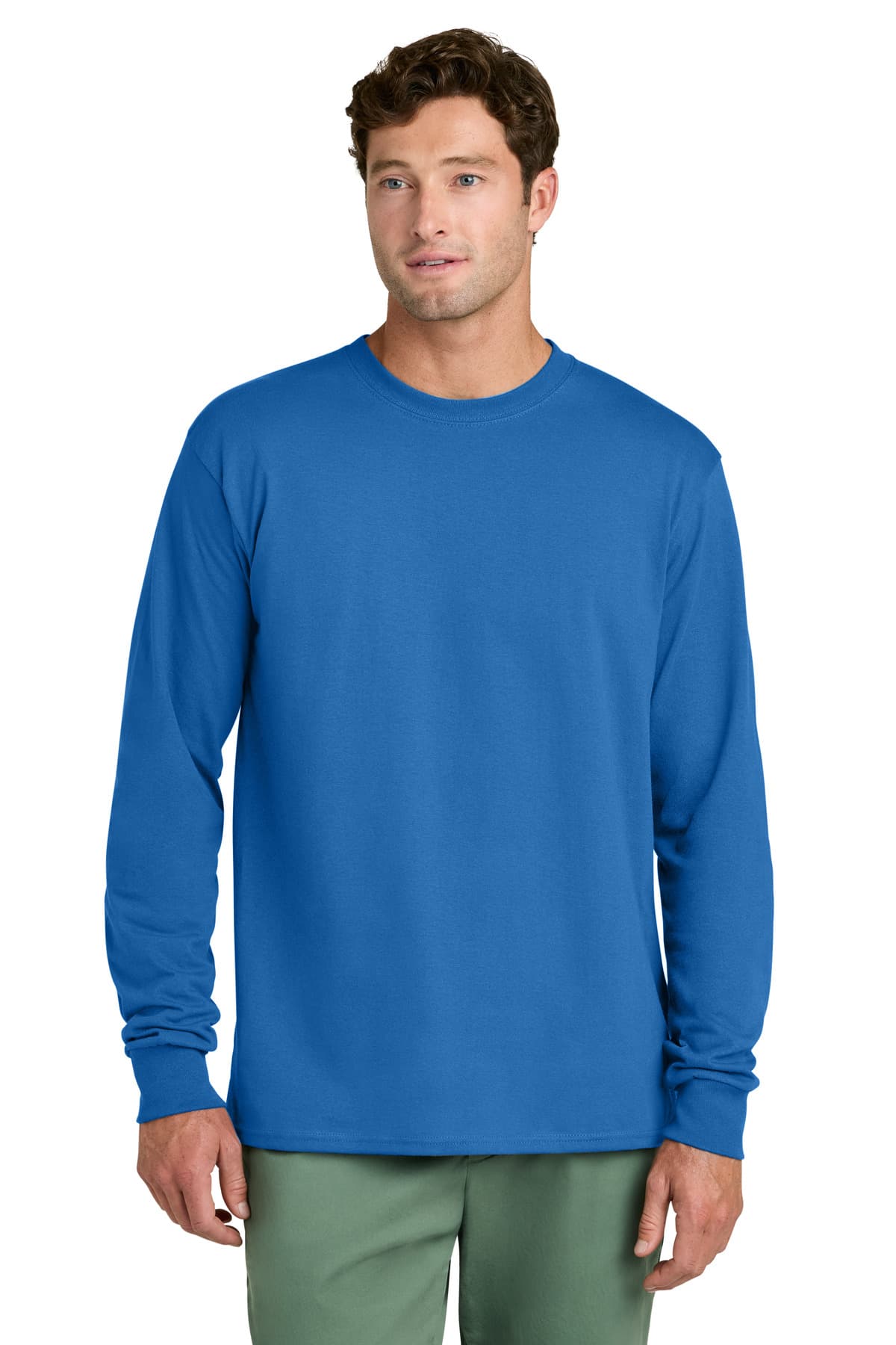 Port & Co ™ Long Sleeve Core Cotton Tee. PC54LS thumbnail 6