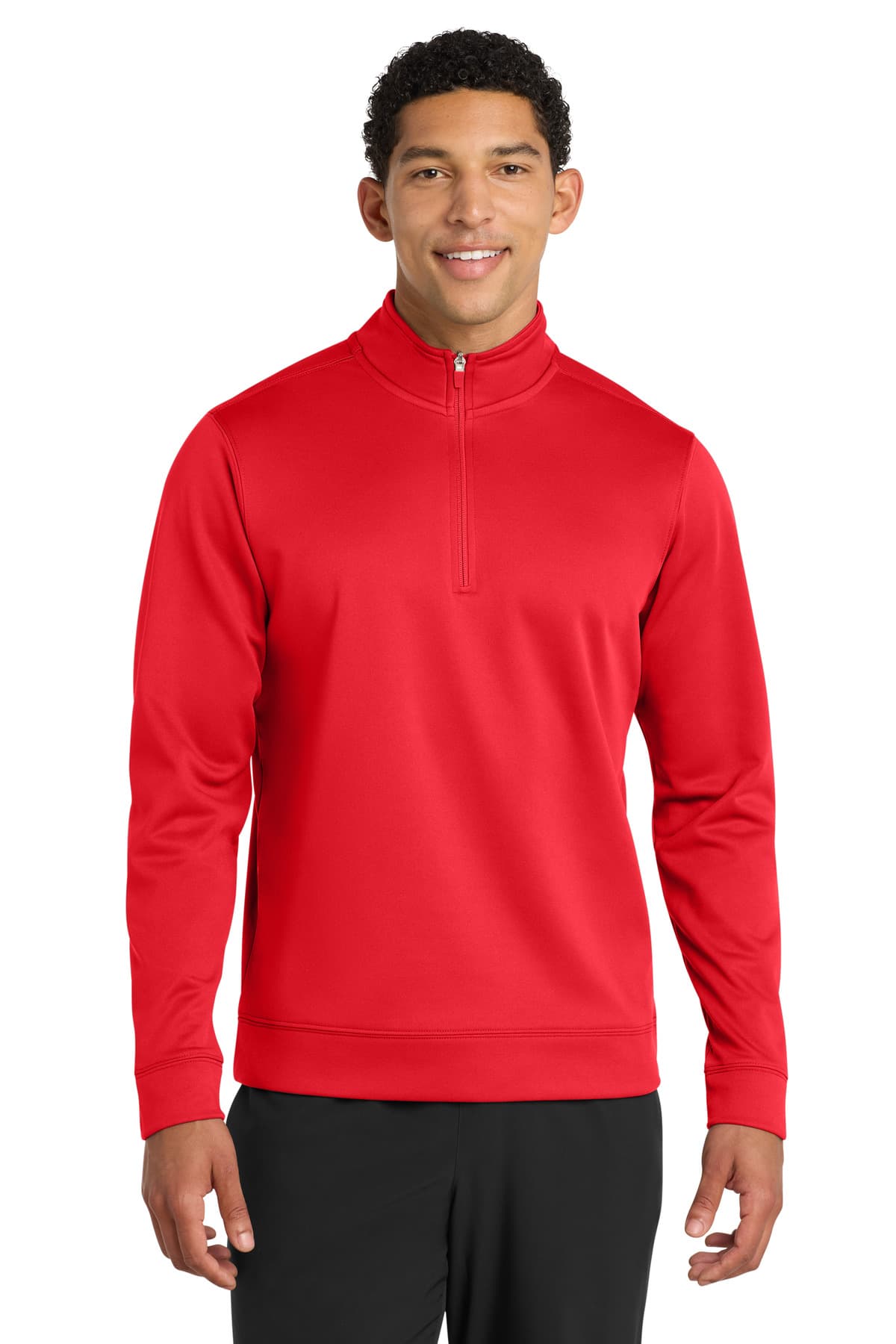 Port & Co  Performance Fleece 1/4-Zip Pullover Sweatshirt. PC590Q thumbnail 5