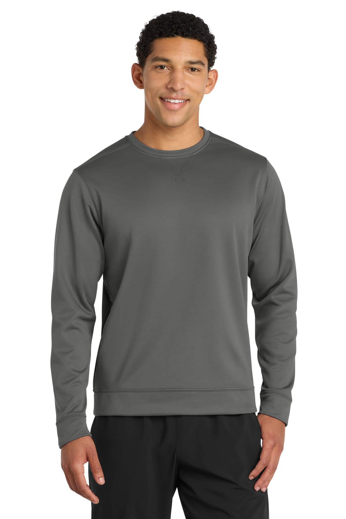 Port & Co  Performance Fleece Crewneck Sweatshirt. PC590 thumbnail 2