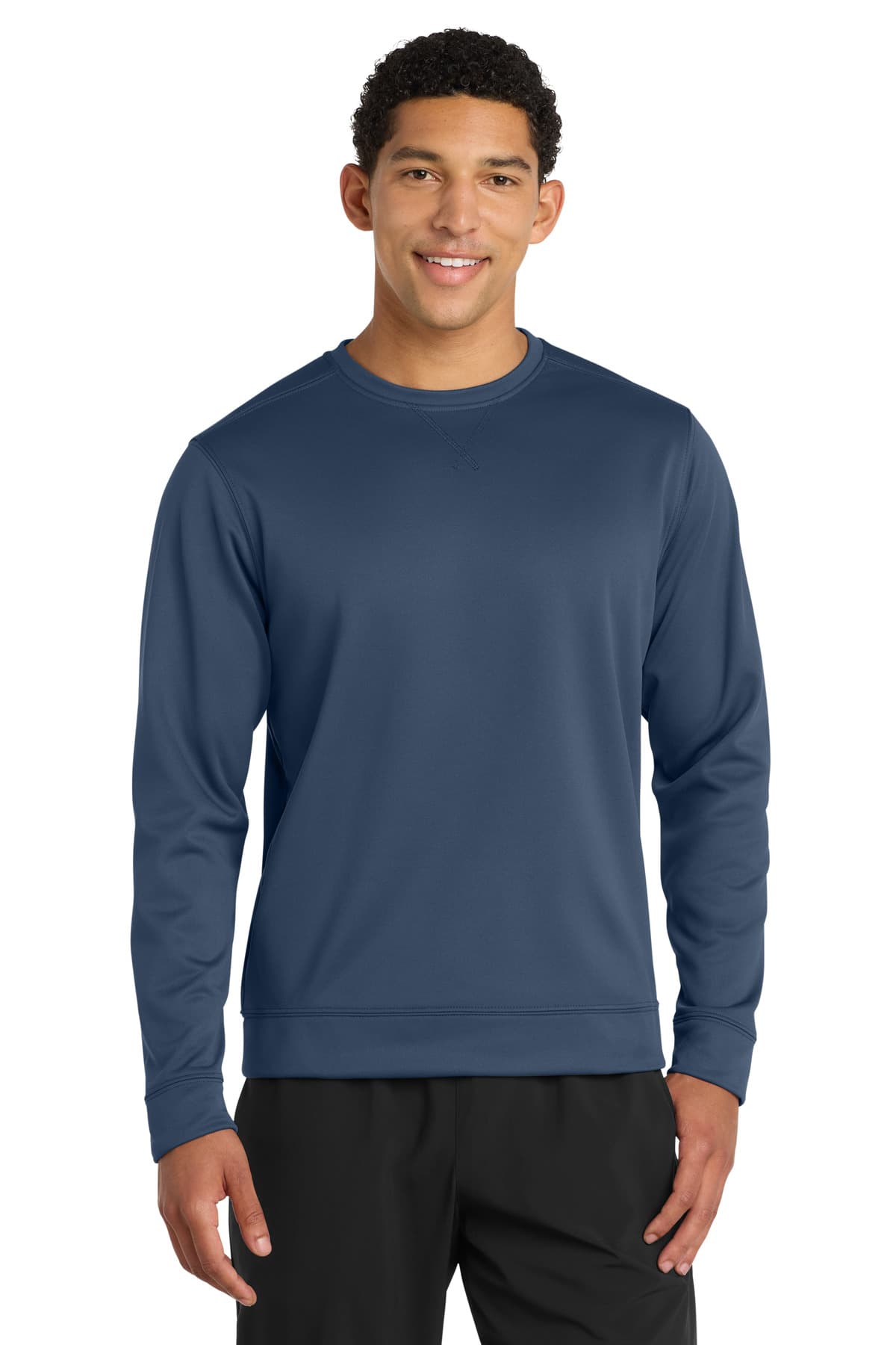 Port & Co  Performance Fleece Crewneck Sweatshirt. PC590 thumbnail 3