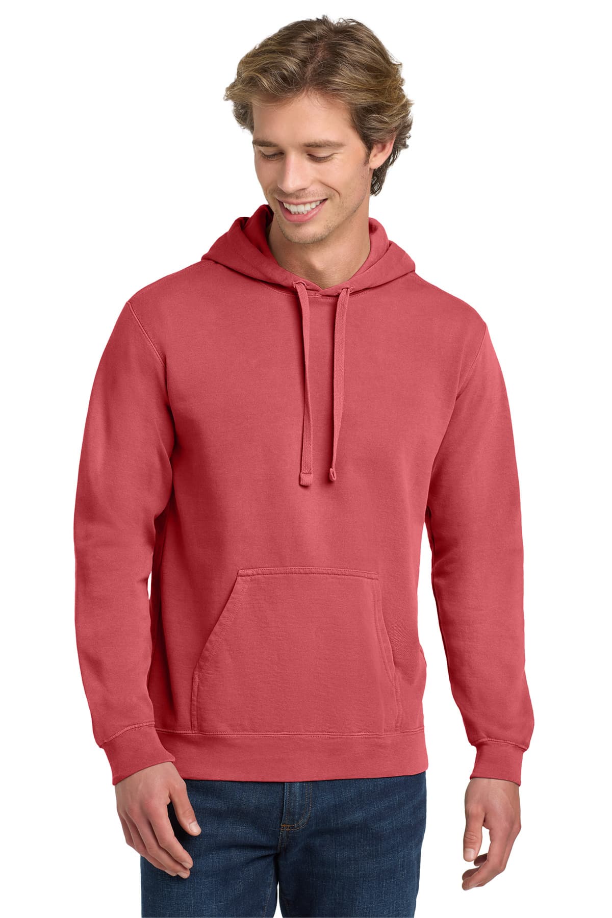COMFORT COLORS ® Ring Spun Hooded Sweatshirt. 1567 thumbnail 3