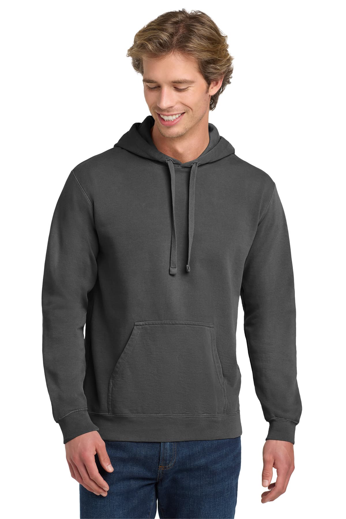 COMFORT COLORS ® Ring Spun Hooded Sweatshirt. 1567 thumbnail 2