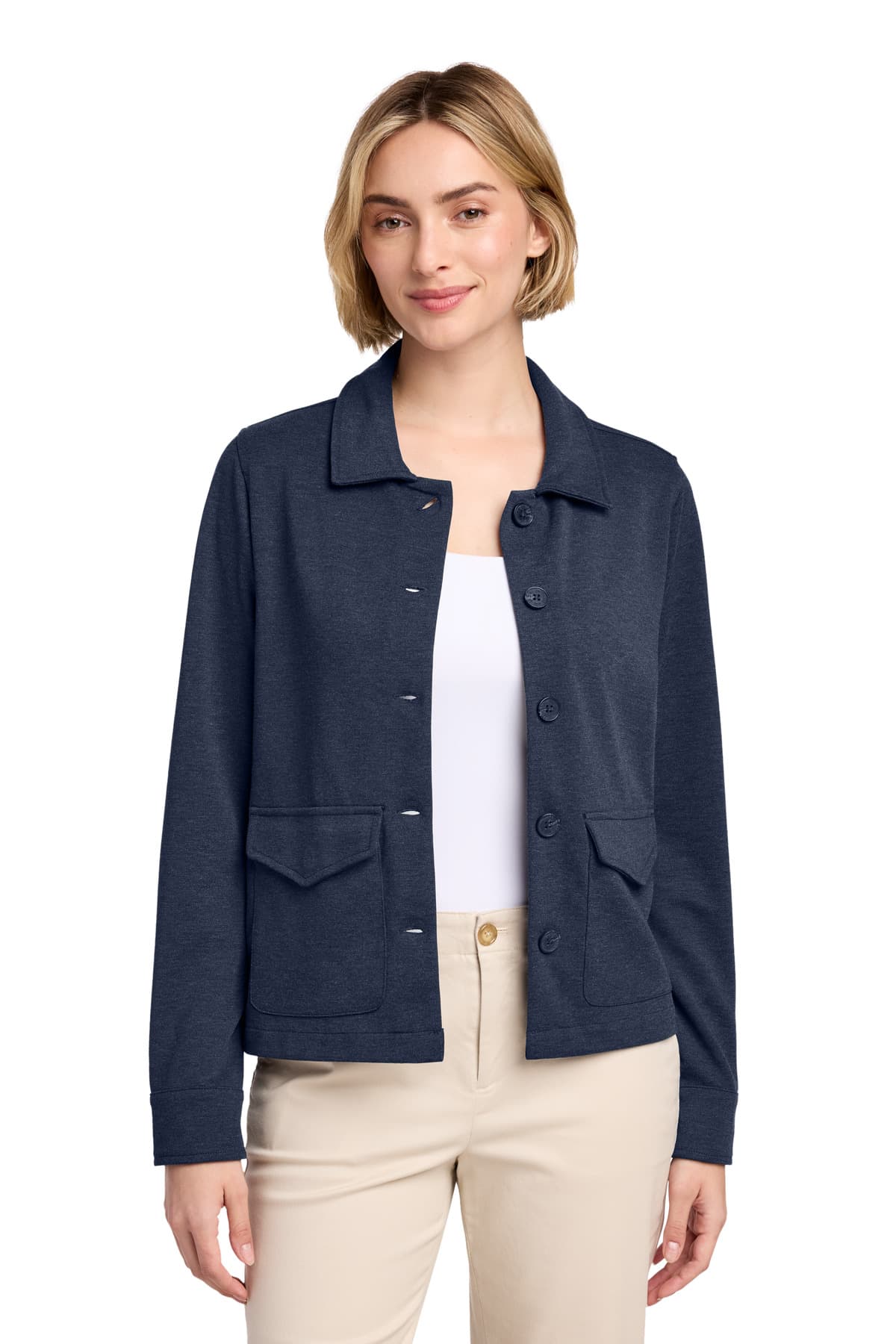 Brooks Brothers ® Women's Mid-Layer Stretch Button Jacket BB18205 thumbnail 3