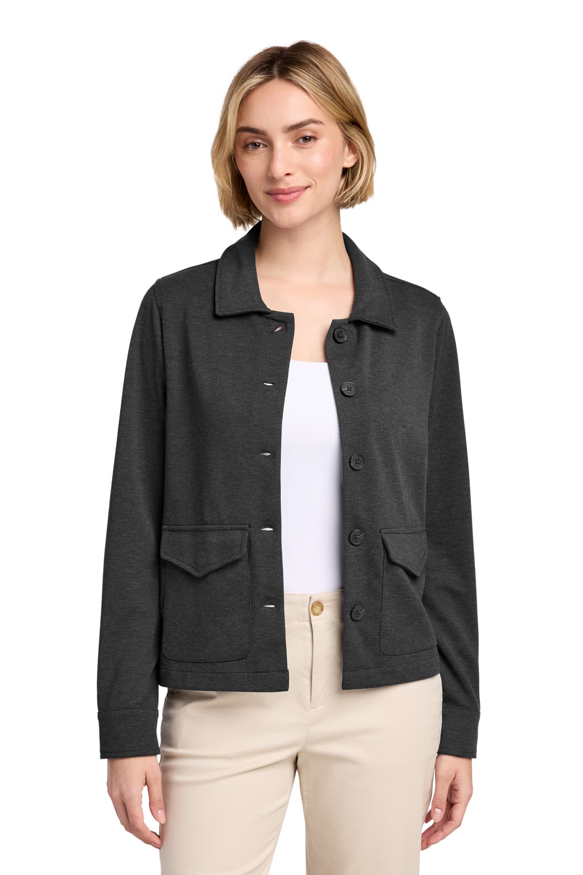 Brooks Brothers ® Women's Mid-Layer Stretch Button Jacket BB18205 thumbnail 4