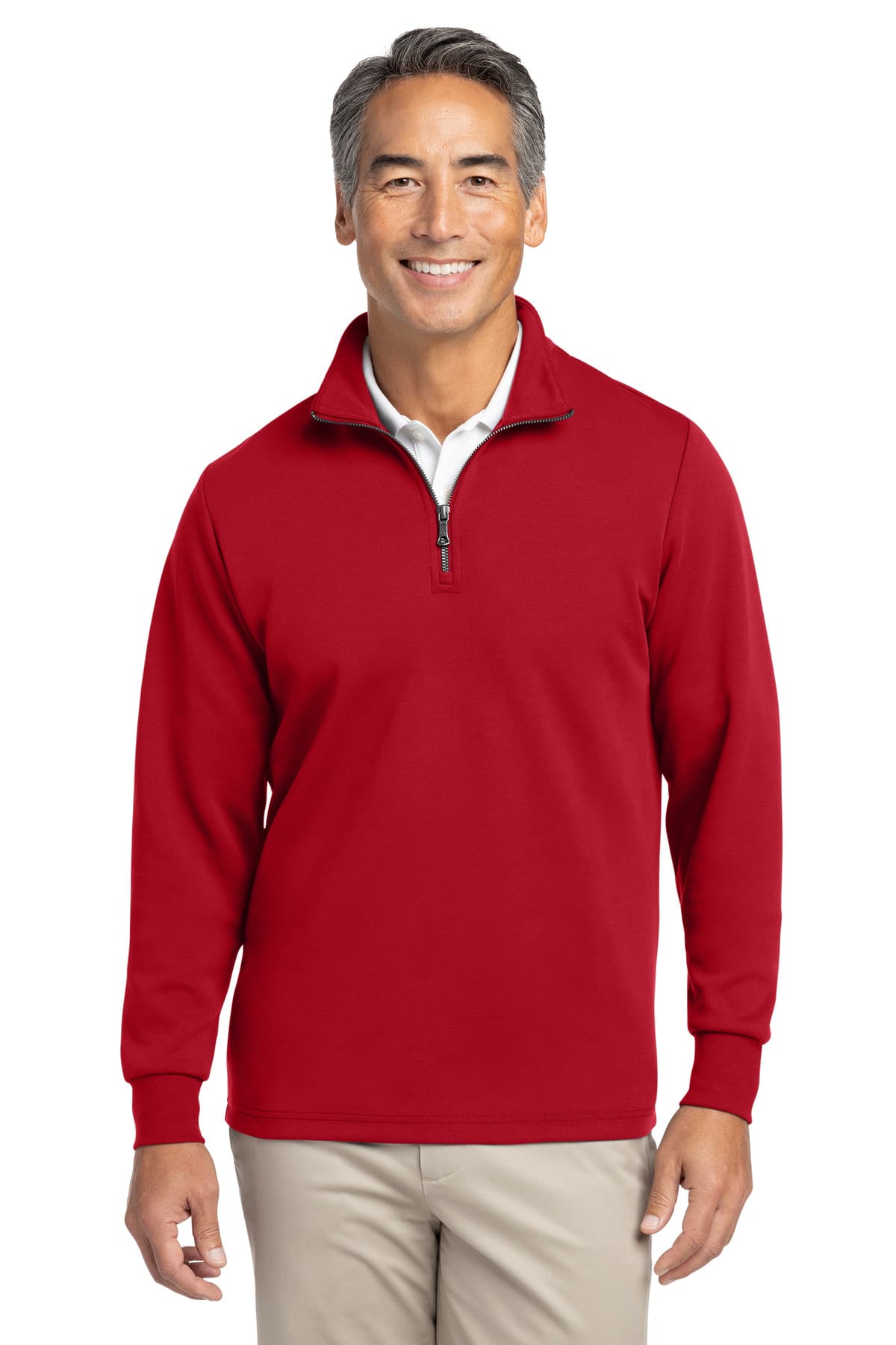 Brooks Brothers ® Double-Knit 1/4-Zip BB18206 thumbnail 5