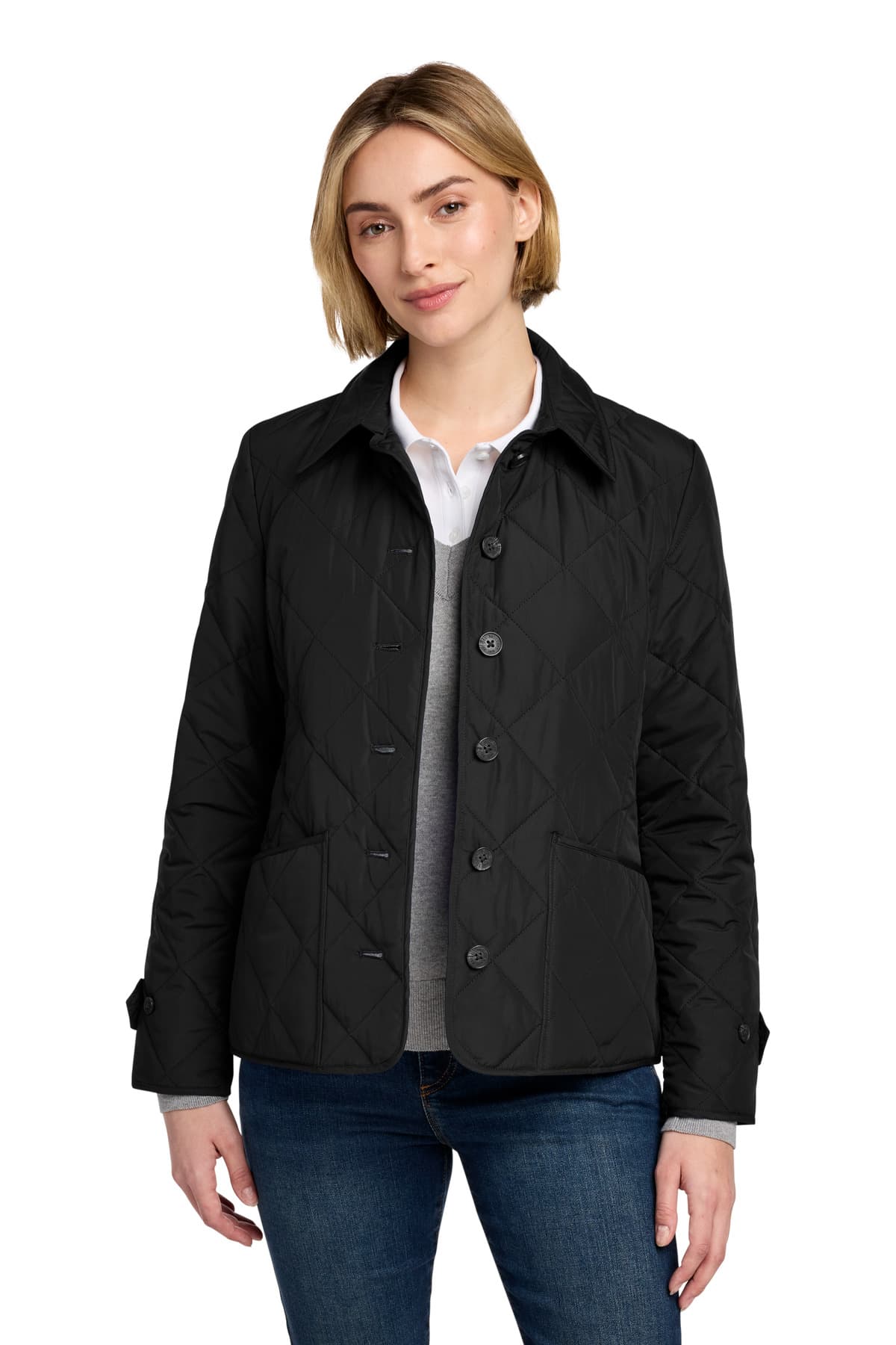 Brooks Brothers ® Women's Quilted Jacket BB18601 thumbnail 2