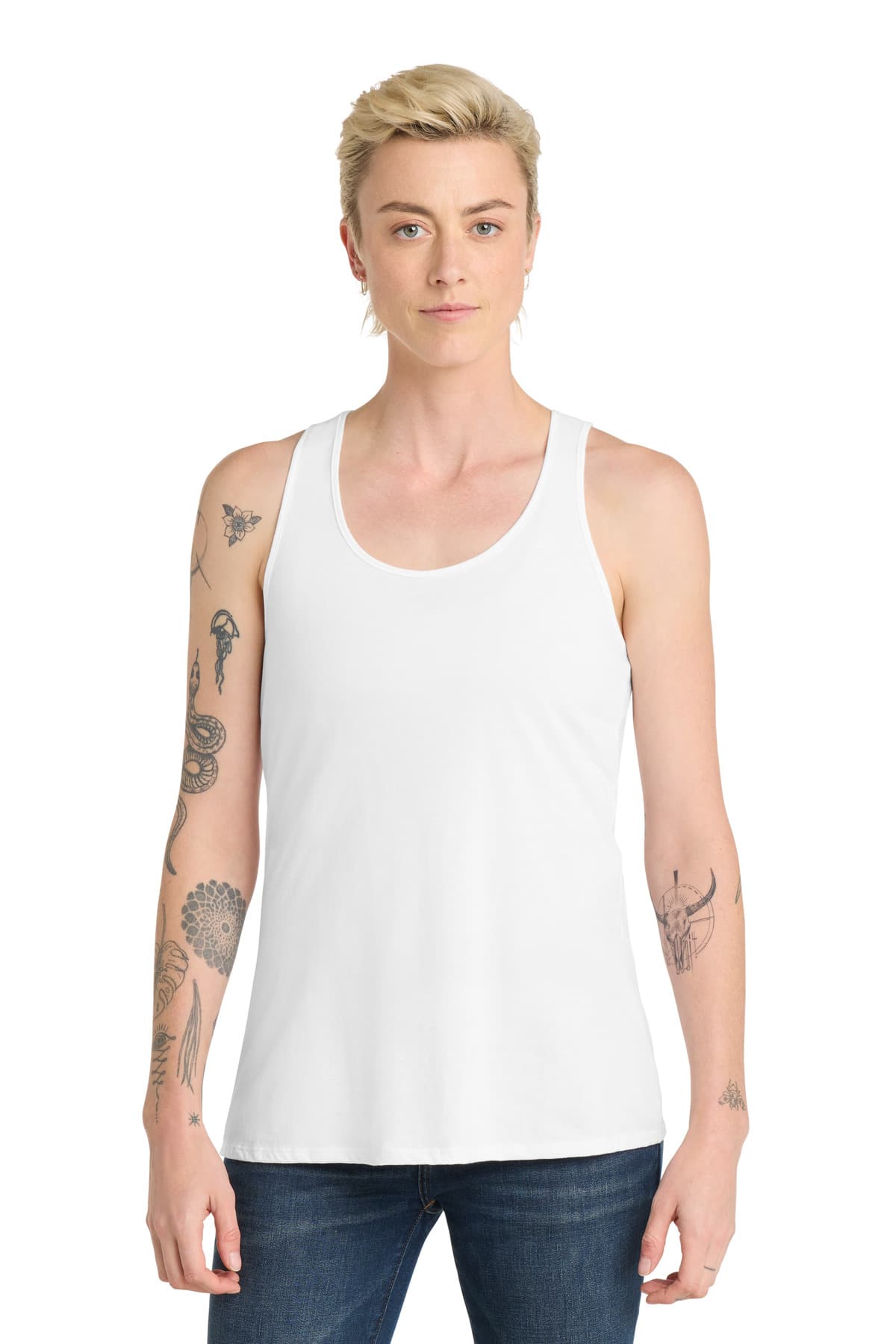 District ® Women's V.I.T.  Racerback Tank. DT6302 thumbnail 2