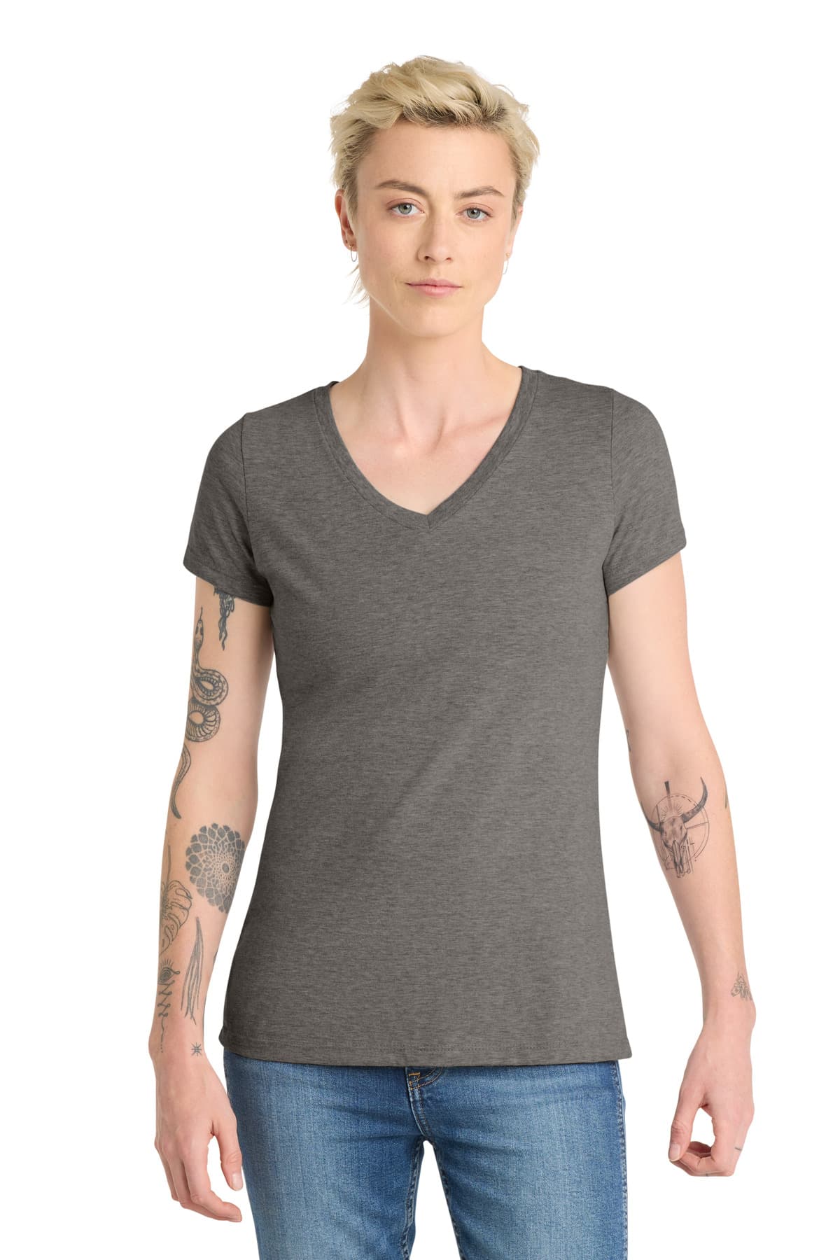 District ® Women's Very Important Tee ® V-Neck. DT6503 thumbnail 5