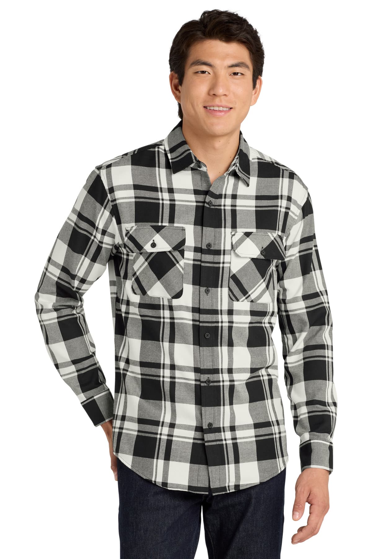 Port Authority ® Plaid Flannel Shirt. W668 thumbnail 4