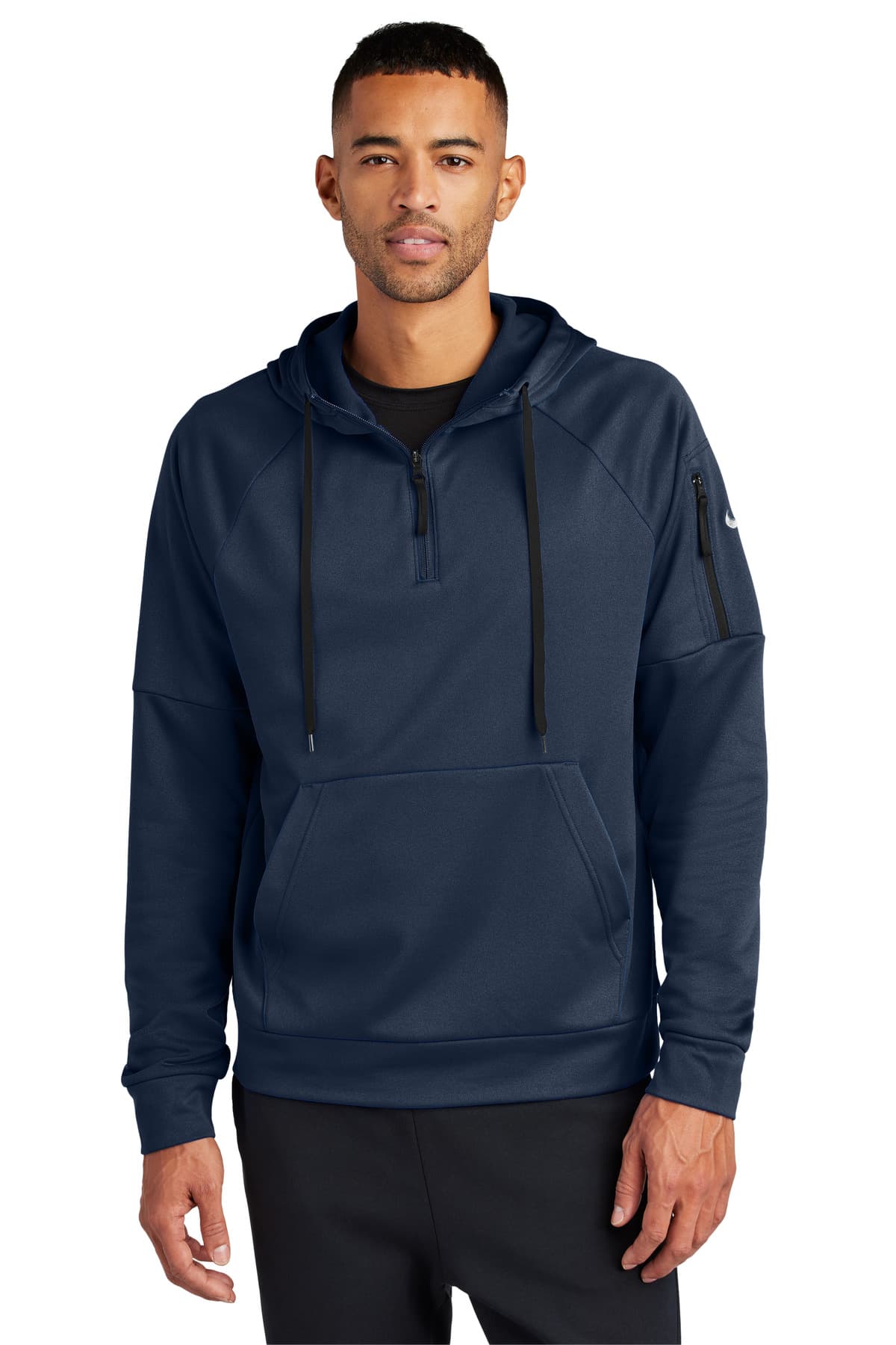 Nike Therma-FIT Pocket 1/4-Zip Fleece Hoodie NKFD9742 thumbnail 5