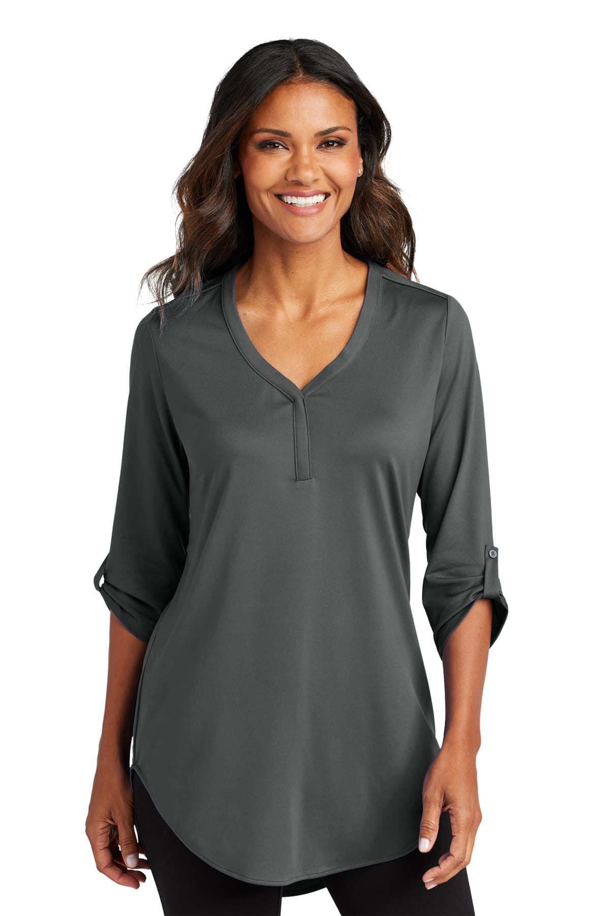 Port Authority ® Women's City Stretch 3/4-Sleeve Tunic LK6840 thumbnail 4