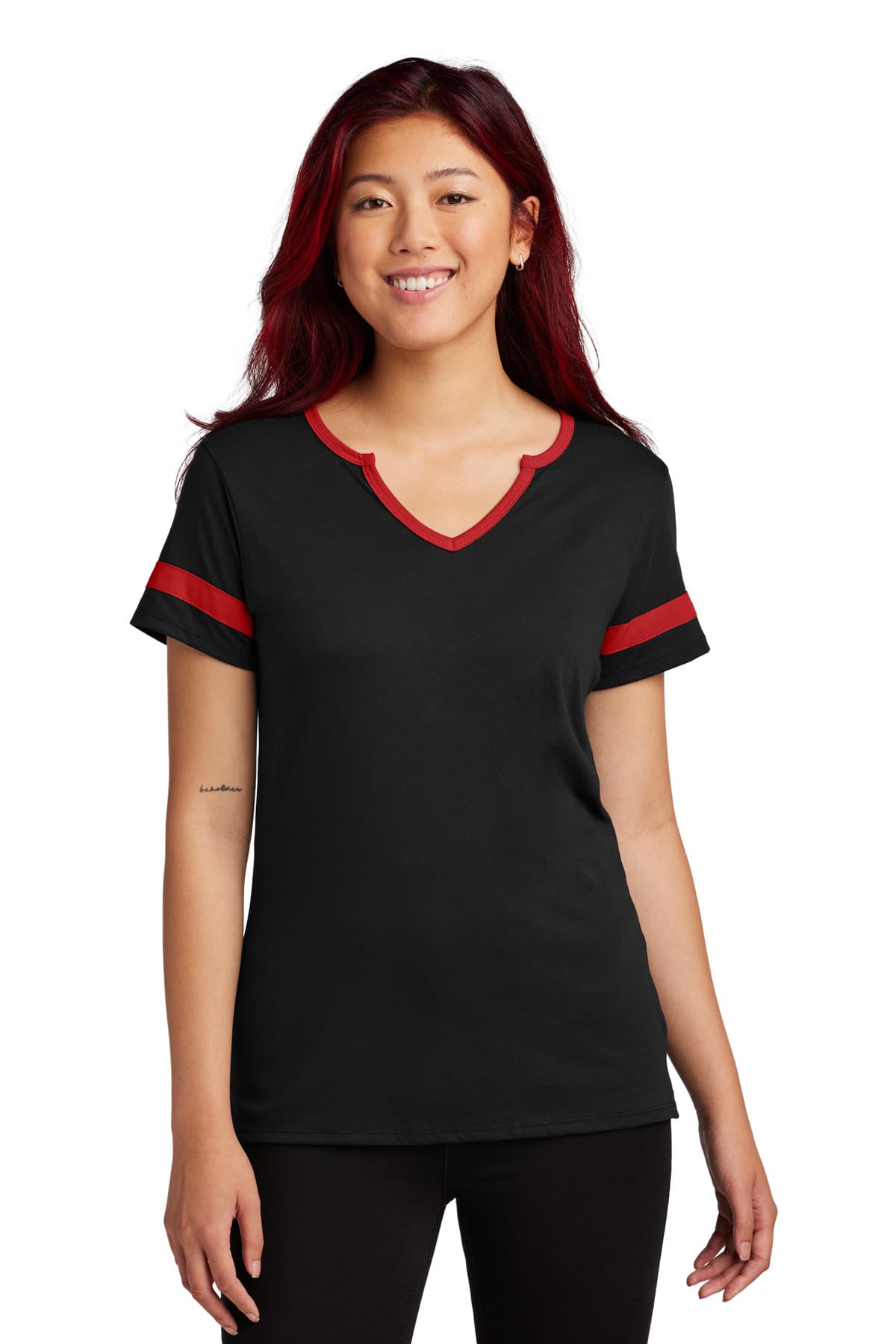 Sport-Tek ® Women's Halftime Notch Neck Tee LST6041 thumbnail 4