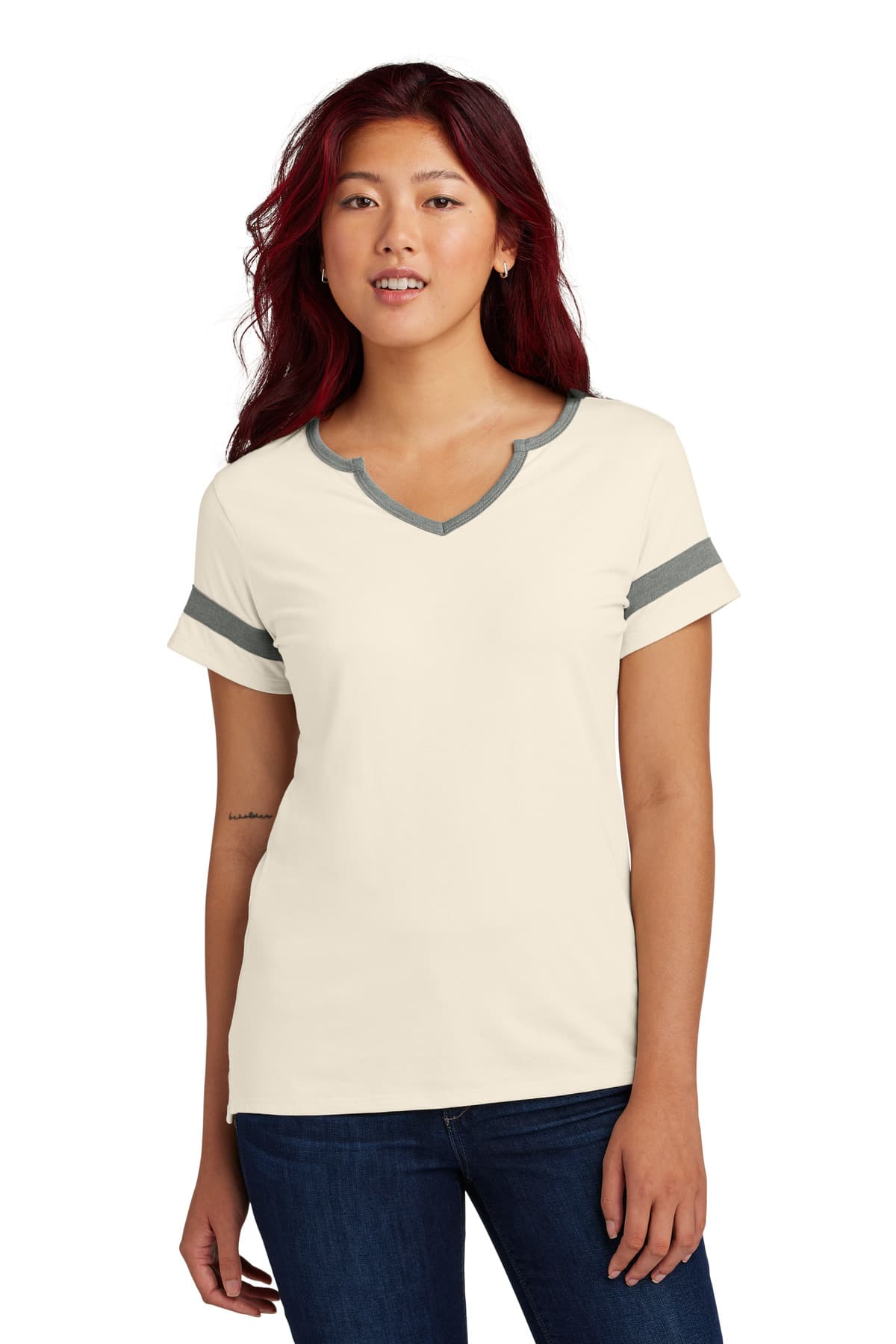 Sport-Tek ® Women's Halftime Notch Neck Tee LST6041 thumbnail 2