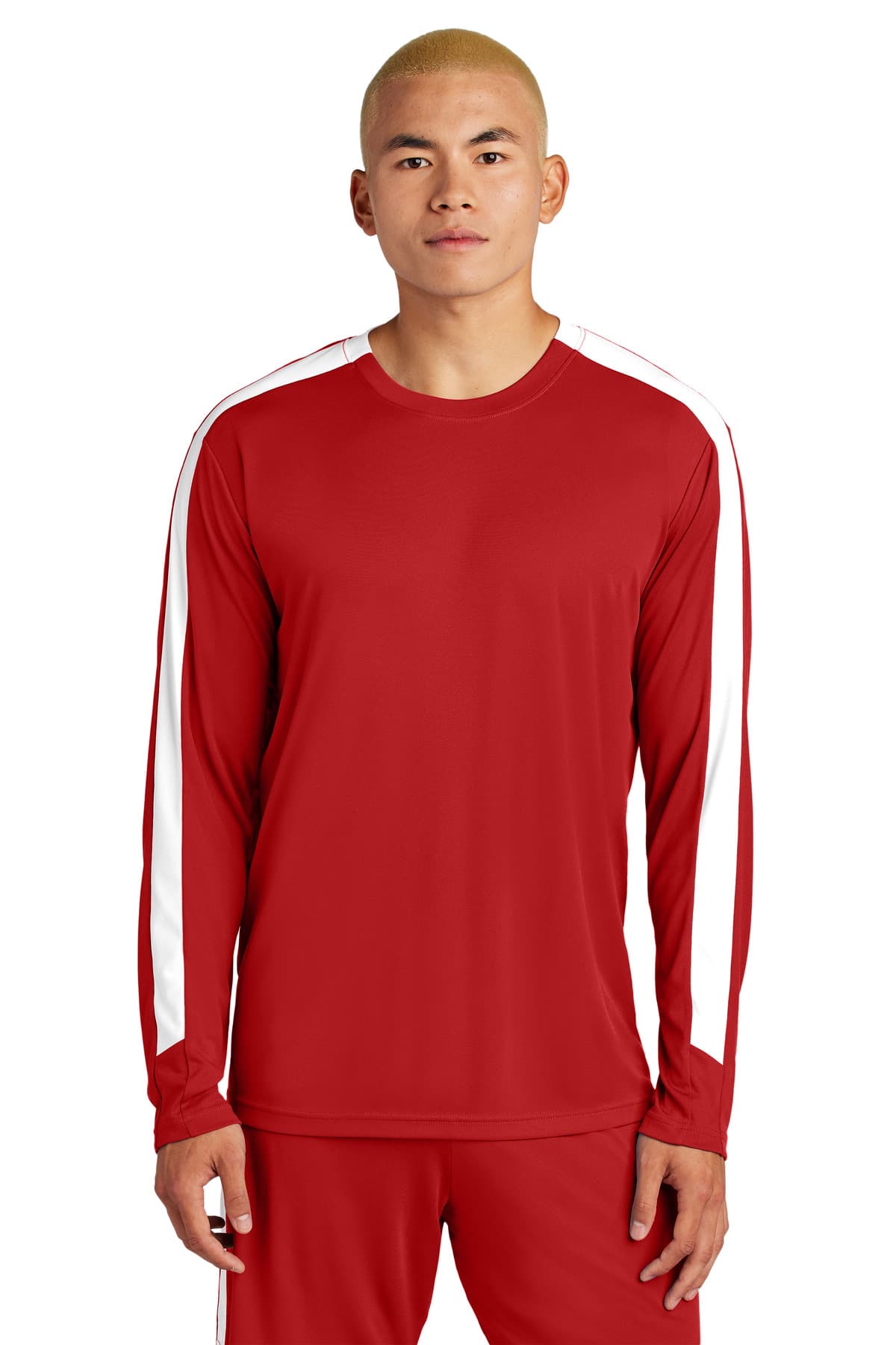 Sport-Tek ® Competitor  United Long Sleeve Crew ST100LS thumbnail 3