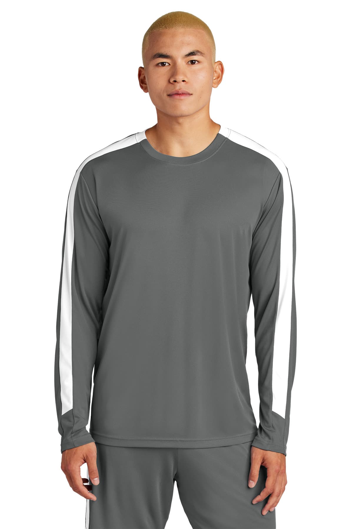 Sport-Tek ® Competitor  United Long Sleeve Crew ST100LS thumbnail 4