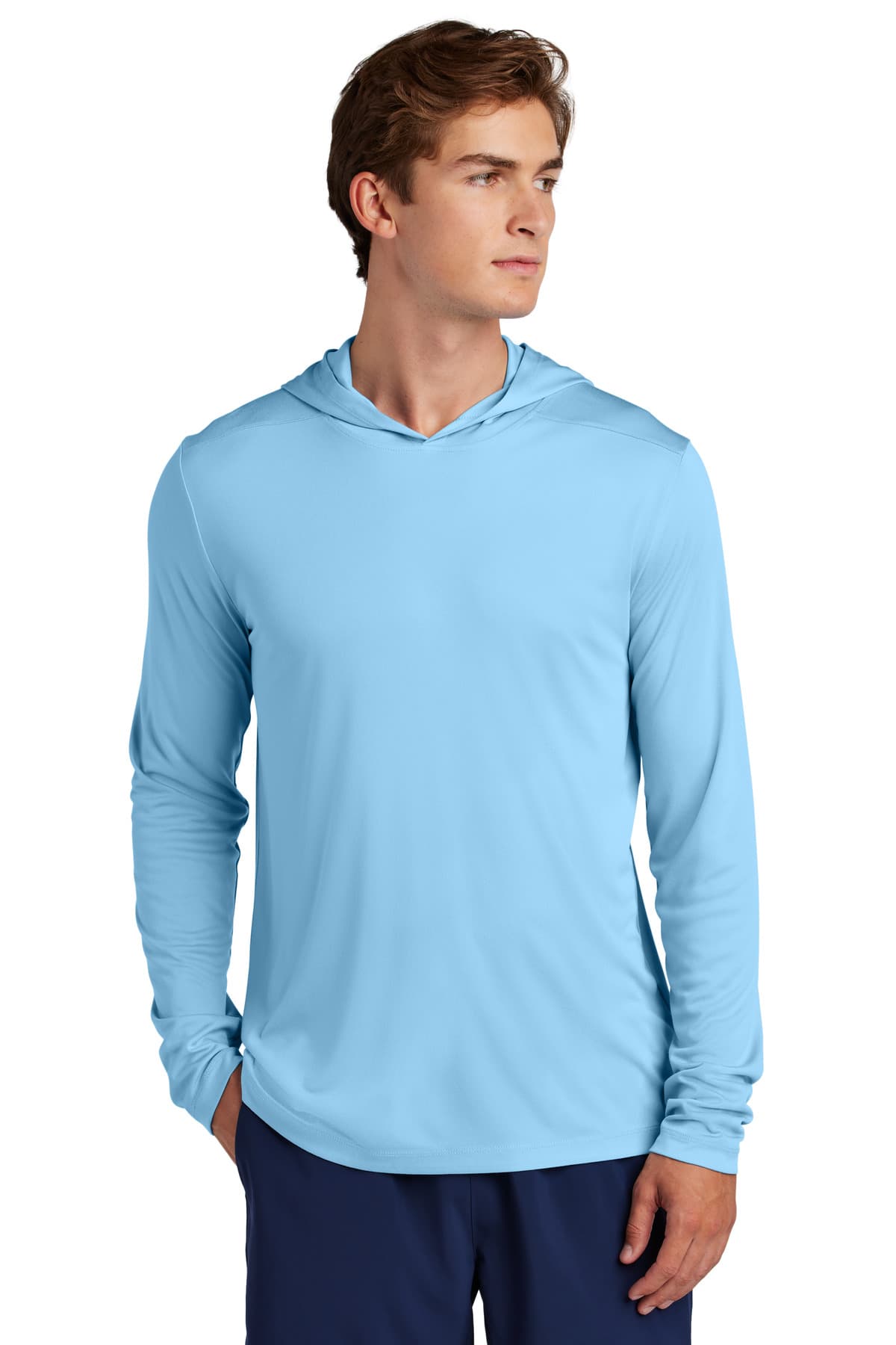 Sport-Tek ® Posi-UV ® Pro Long Sleeve Hoodie ST420LSH thumbnail 5