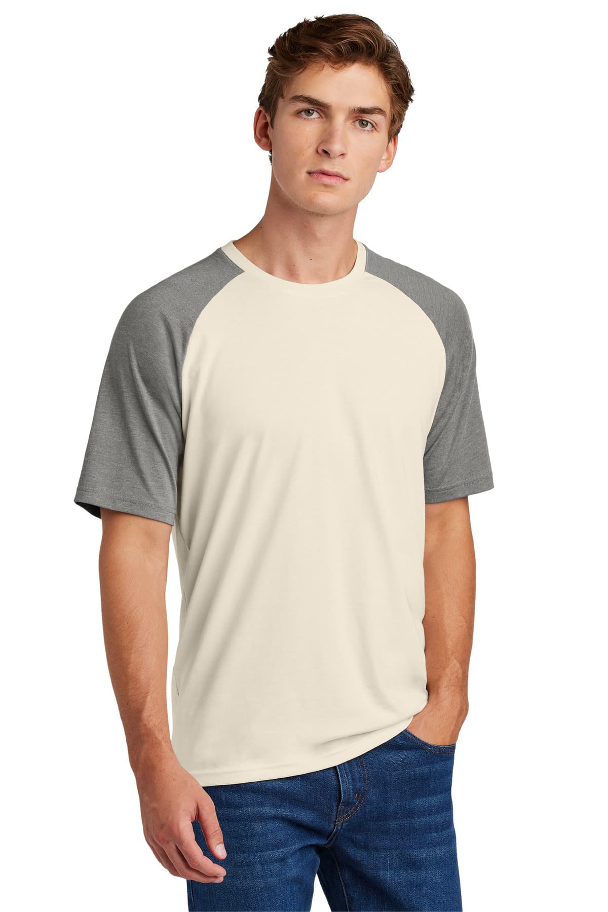 Sport-Tek ® Halftime Raglan Tee ST6040 thumbnail 2