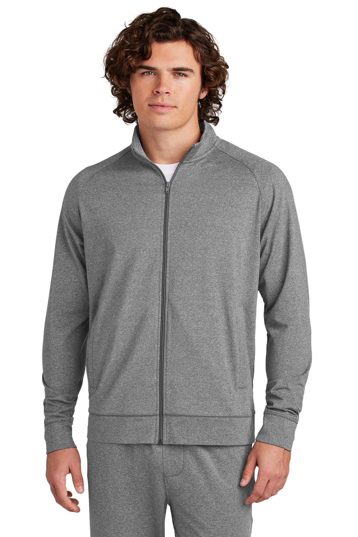 Sport-Tek ® Sport-Wick ® Stretch Full-Zip Cadet Jacket ST857 thumbnail 4