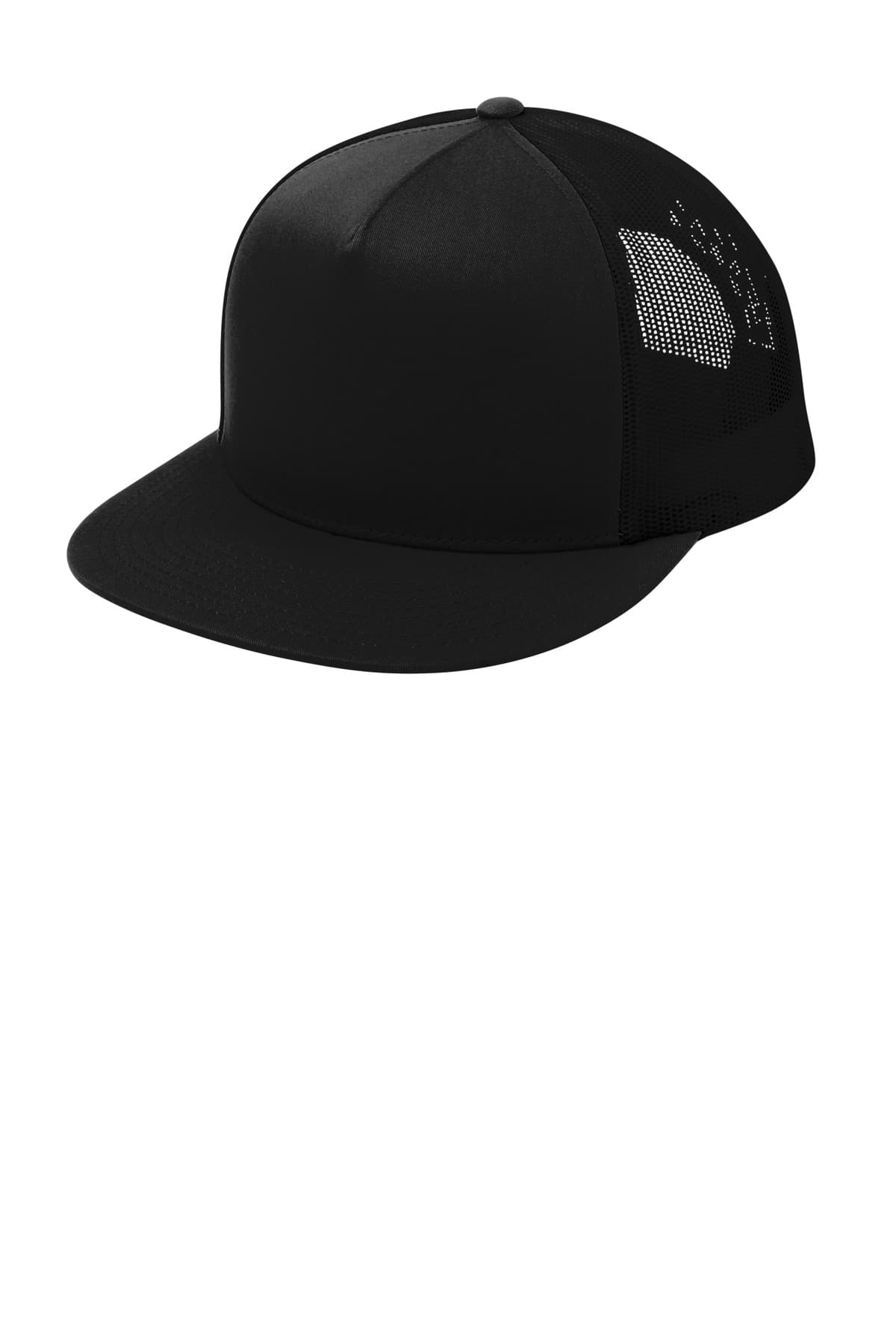 Sport-Tek ® YP Classics ® 5-Panel Classic Trucker Mesh Back Cap. STC38 thumbnail 2