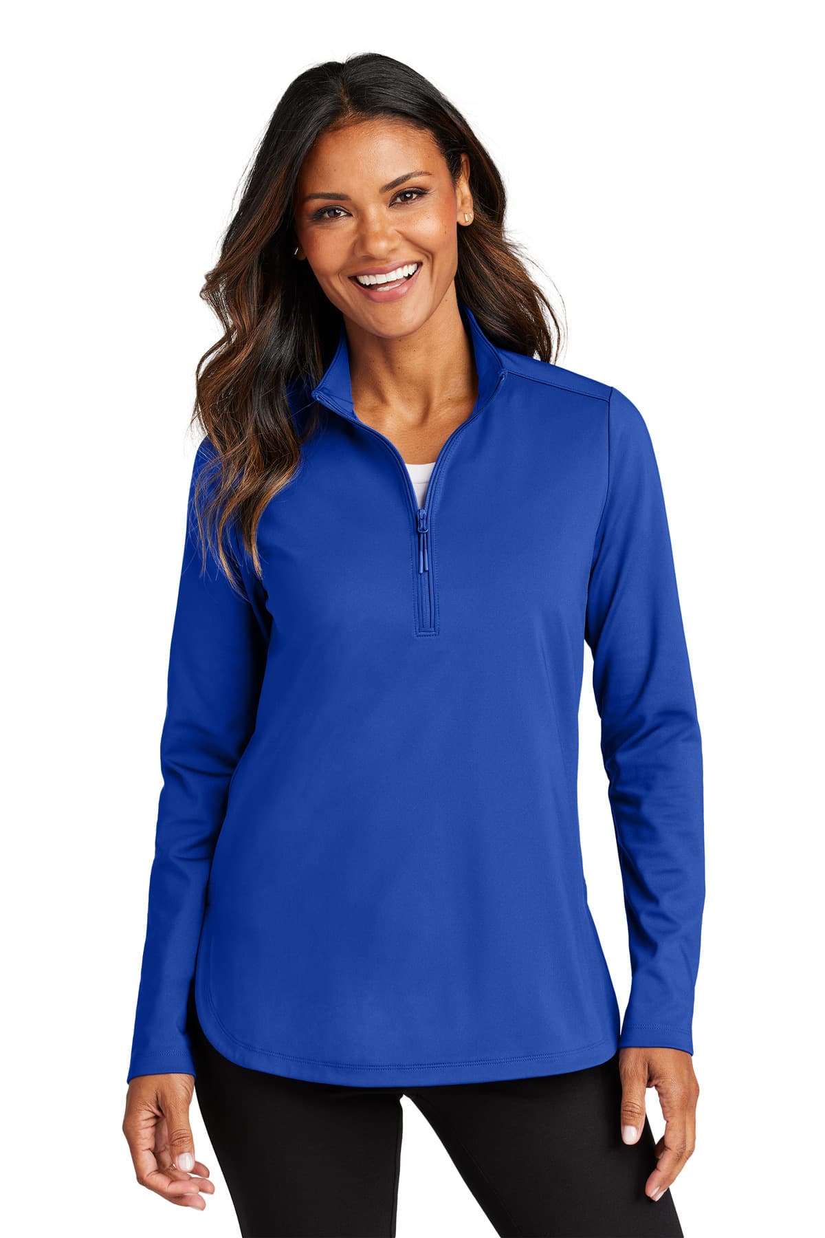 Port Authority ® Women's C-FREE ® Double Knit 1/4-Zip LK880 thumbnail 5