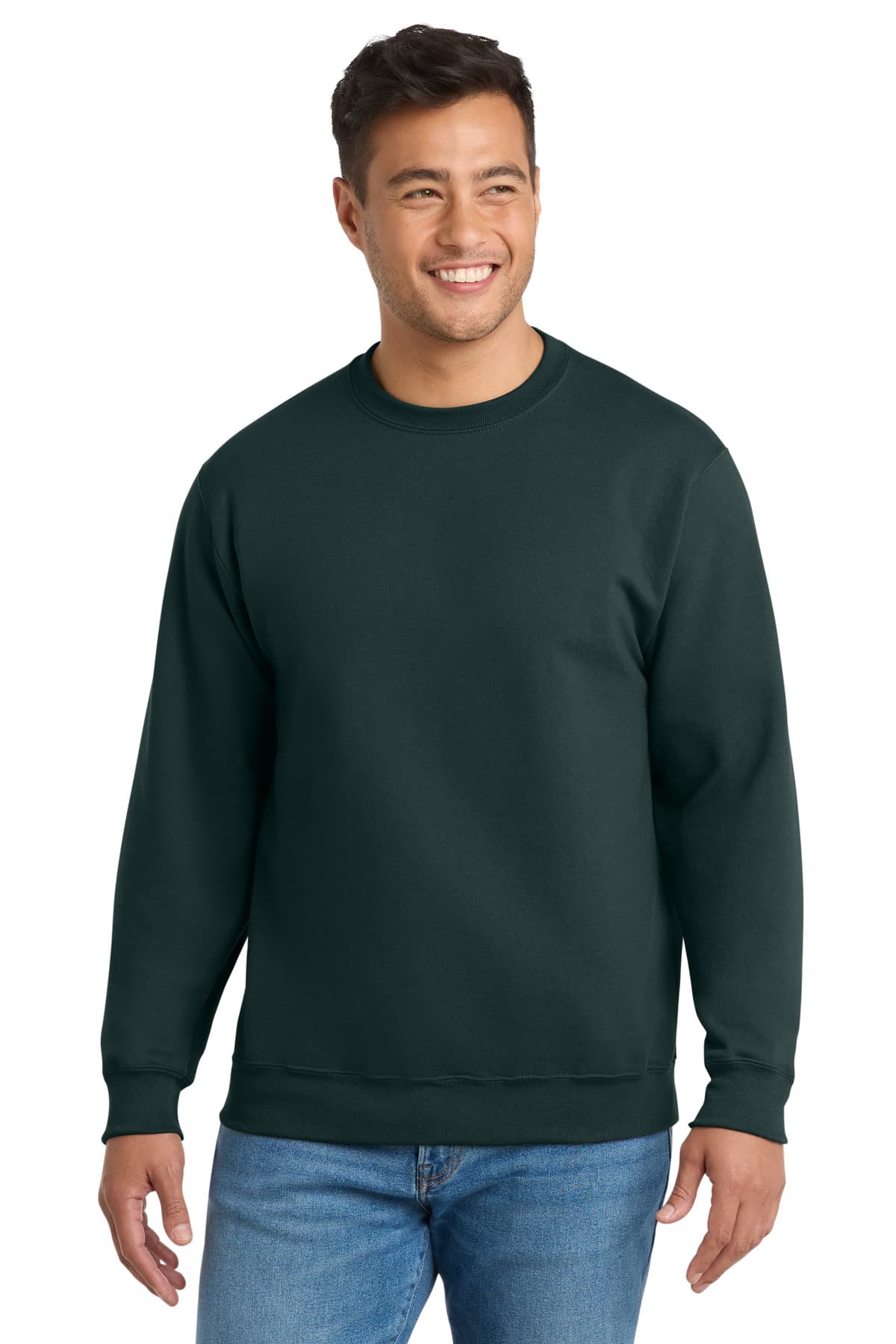 Port & Co  Tall Essential Fleece Crewneck Sweatshirt. PC90T thumbnail 5