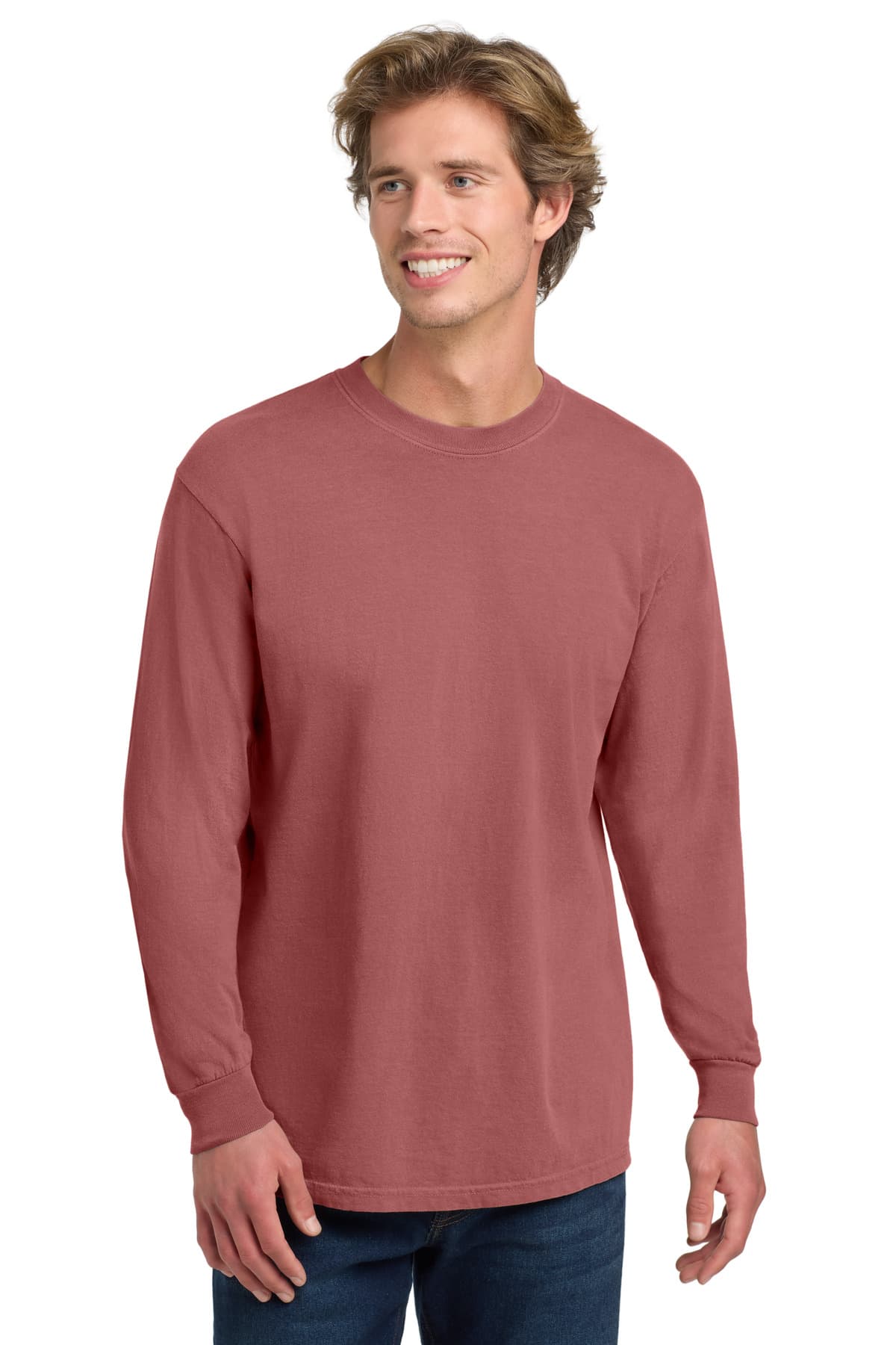 COMFORT COLORS ® Heavyweight Ring Spun Long Sleeve Tee. 6014 thumbnail 5