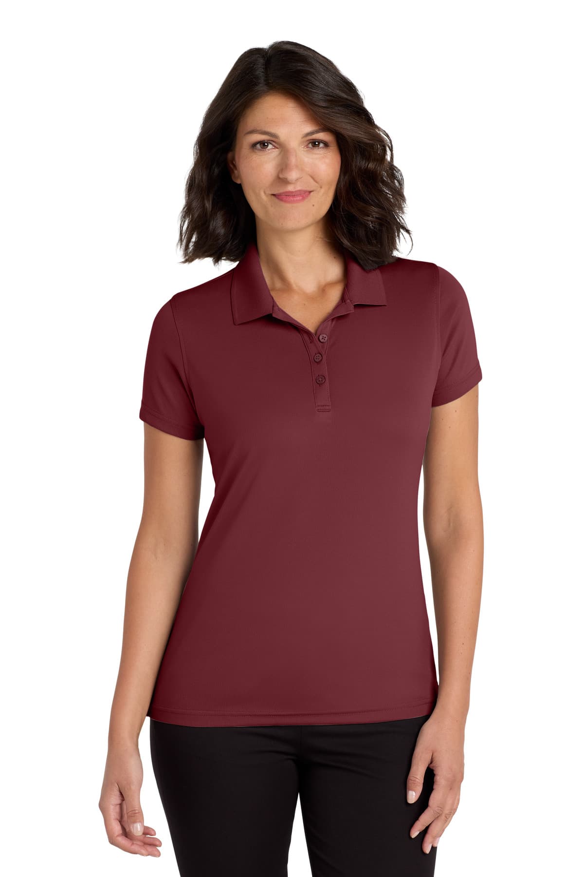 Port Authority ® Women's Dry Zone ® UV Micro-Mesh Polo. LK110 thumbnail 3