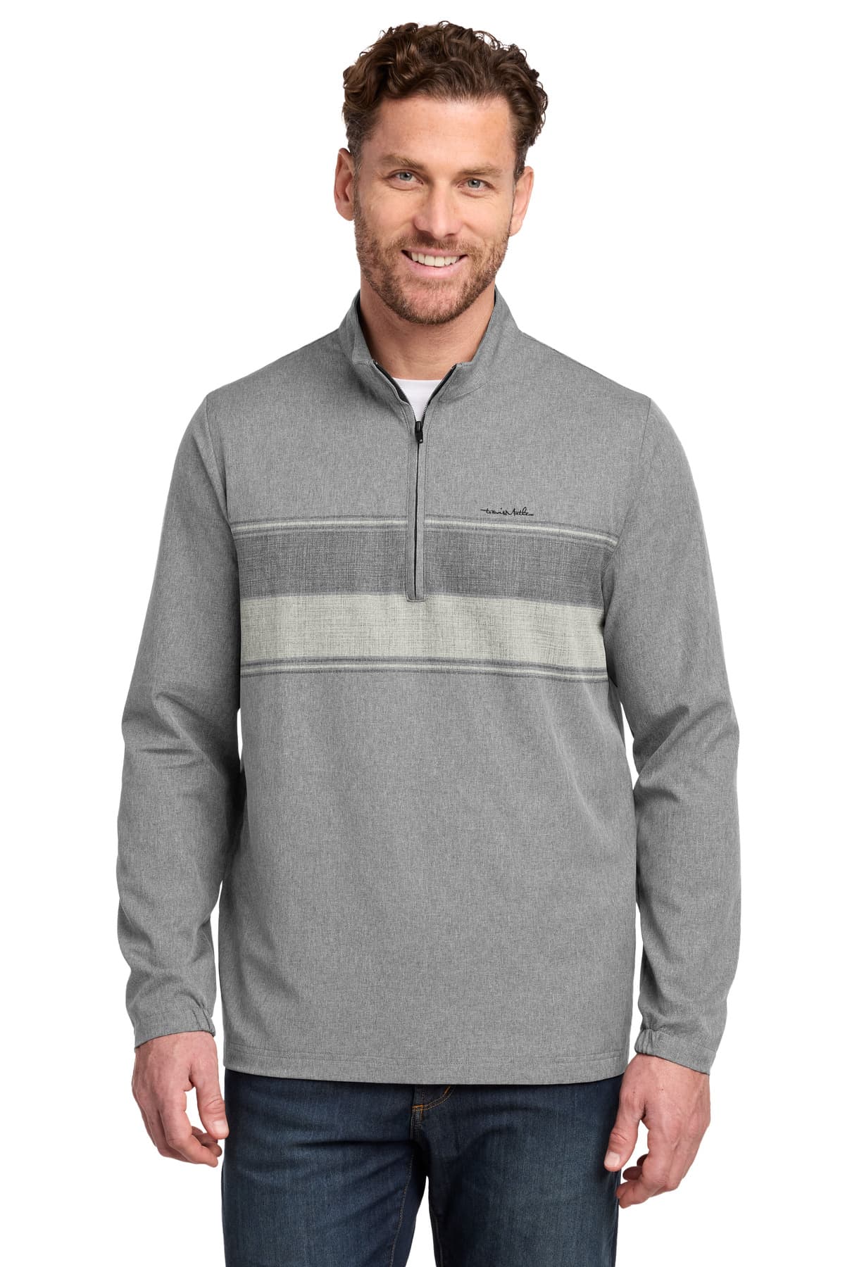 TravisMathew Balboa Chest Stripe 1/4-Zip TM1MZ340 thumbnail 3