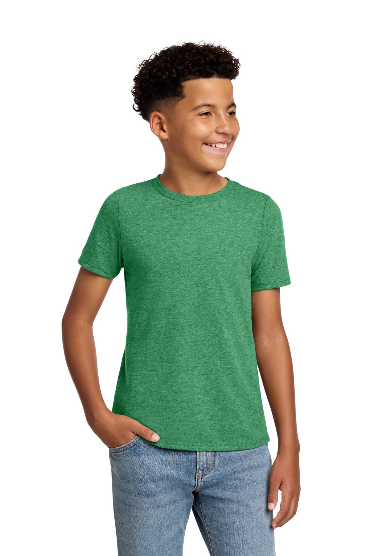 District ® Youth Perfect Blend ® CVC Tee DT108Y thumbnail 5