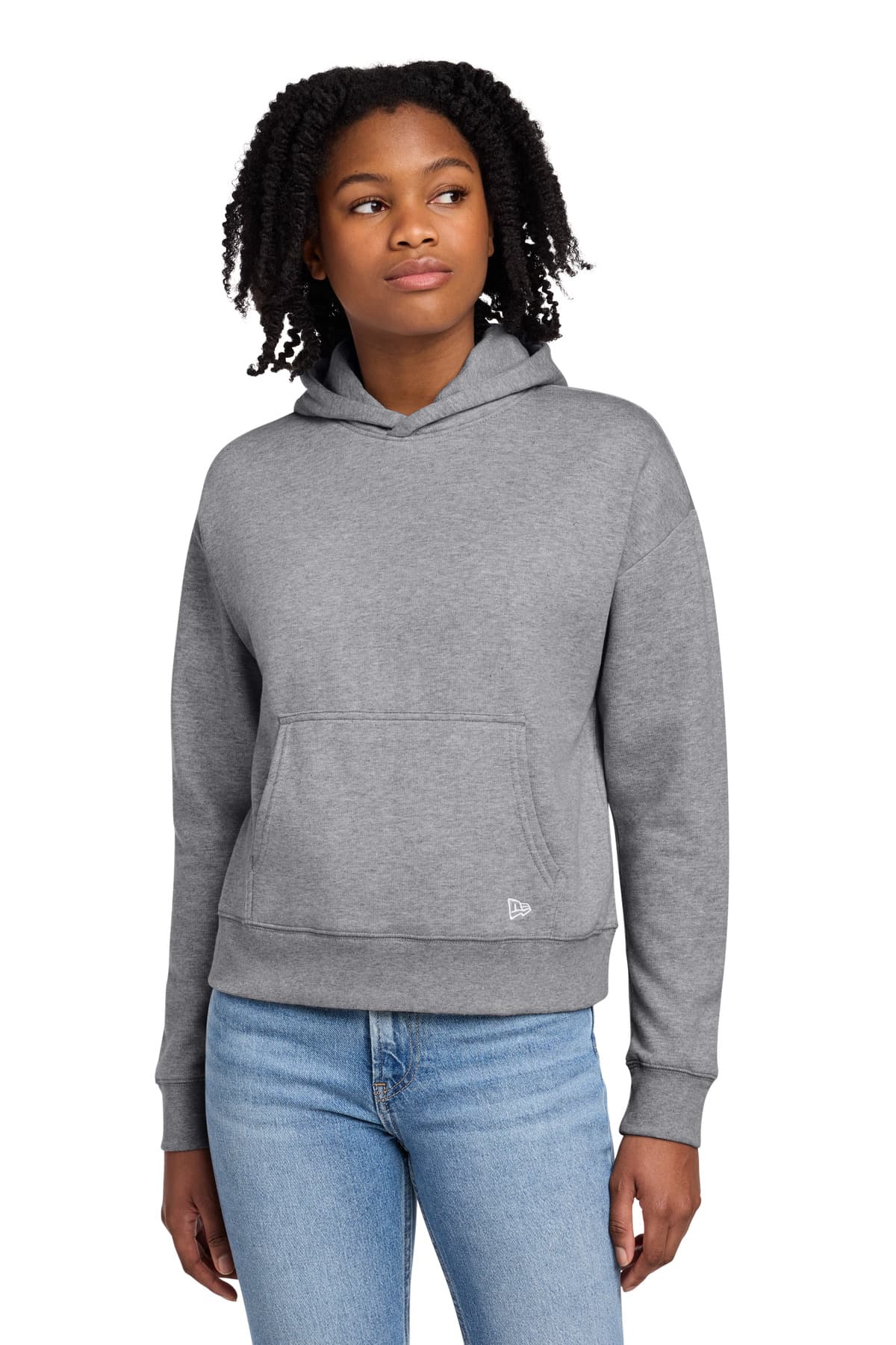 New Era ® Women's Comeback Fleece Pullover Hoodie LNEA550 thumbnail 2