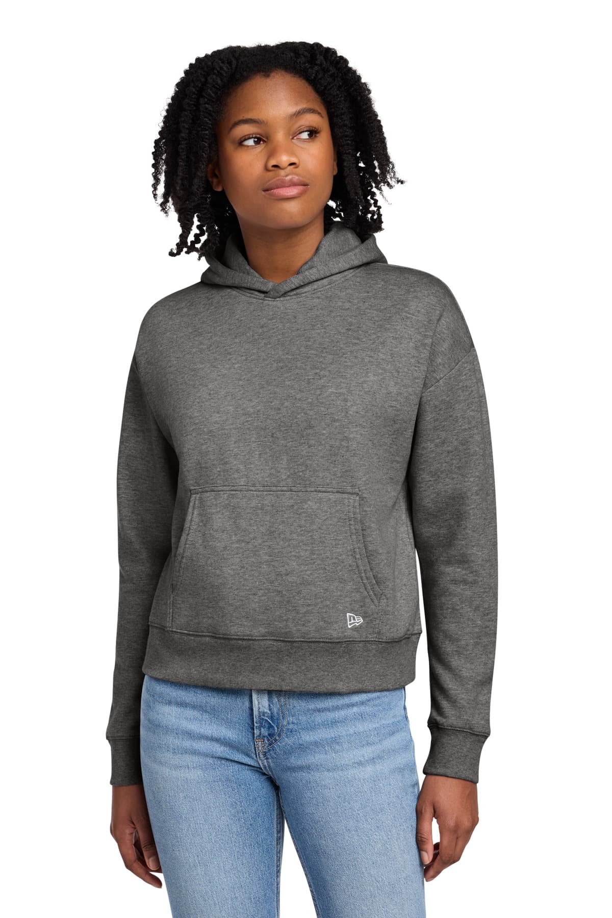 New Era ® Women's Comeback Fleece Pullover Hoodie LNEA550 thumbnail 3